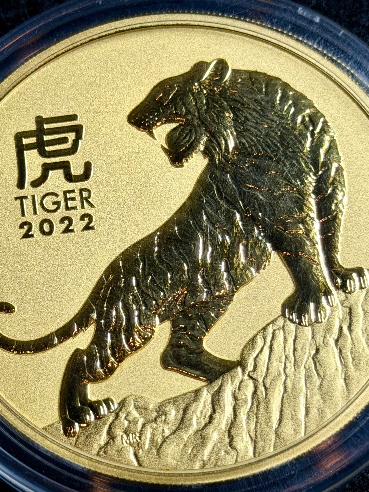 🇦🇺 10 oz .9999 Gold Perth Mint Lunar Tiger (2022, Australia) - Extremely rare