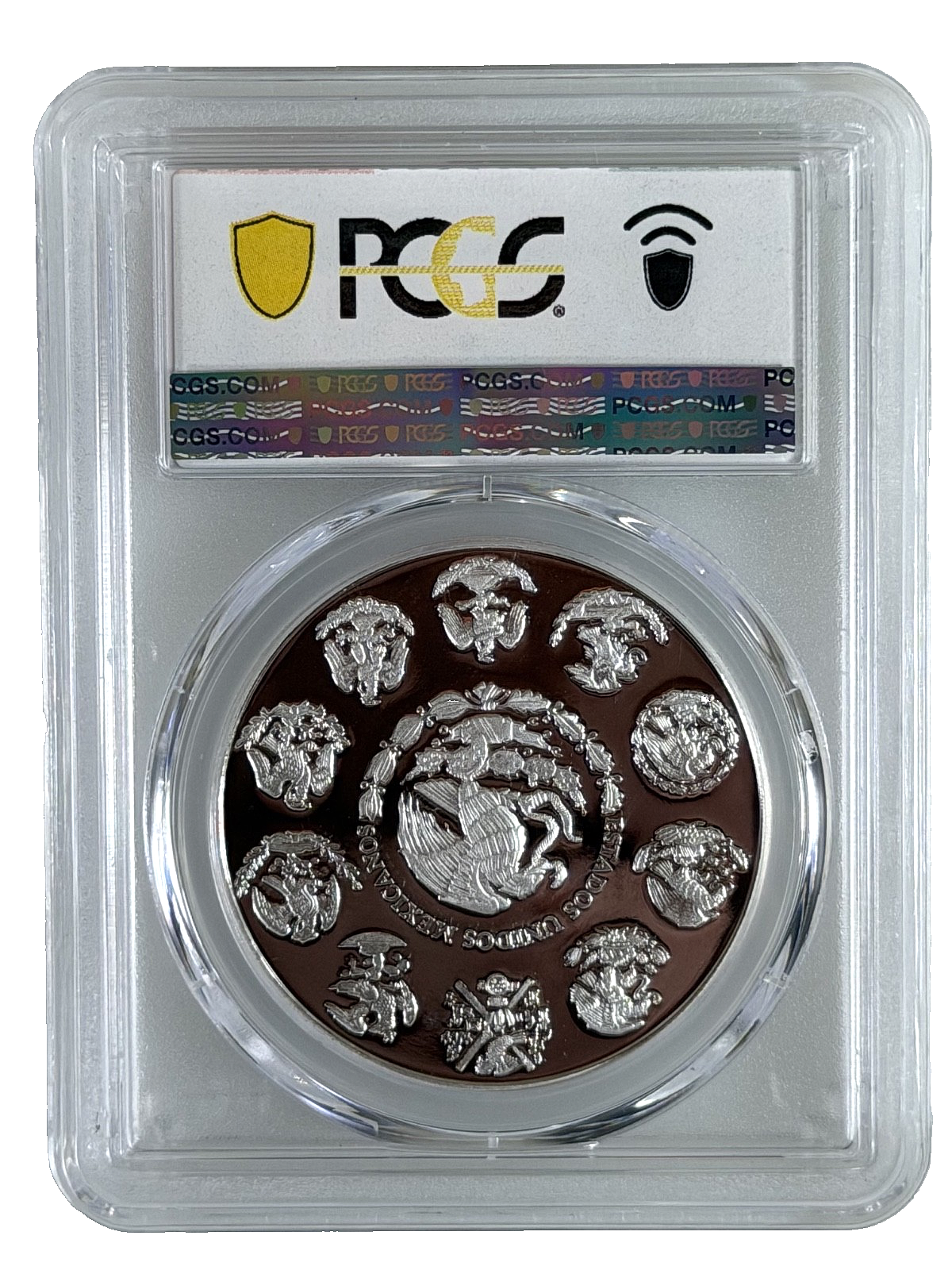 🇲🇽 2024 Mexico 1oz Silver Libertad PCGS PR70 DCAM Flag Label