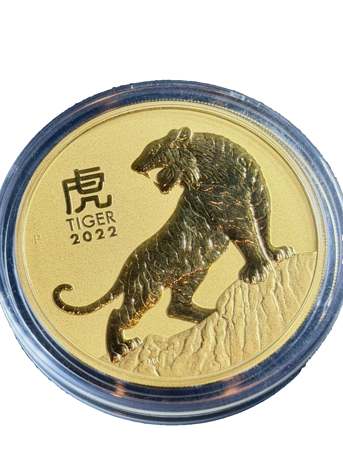 🇦🇺 10 oz .9999 Gold Perth Mint Lunar Tiger (2022, Australia) - Extremely rare