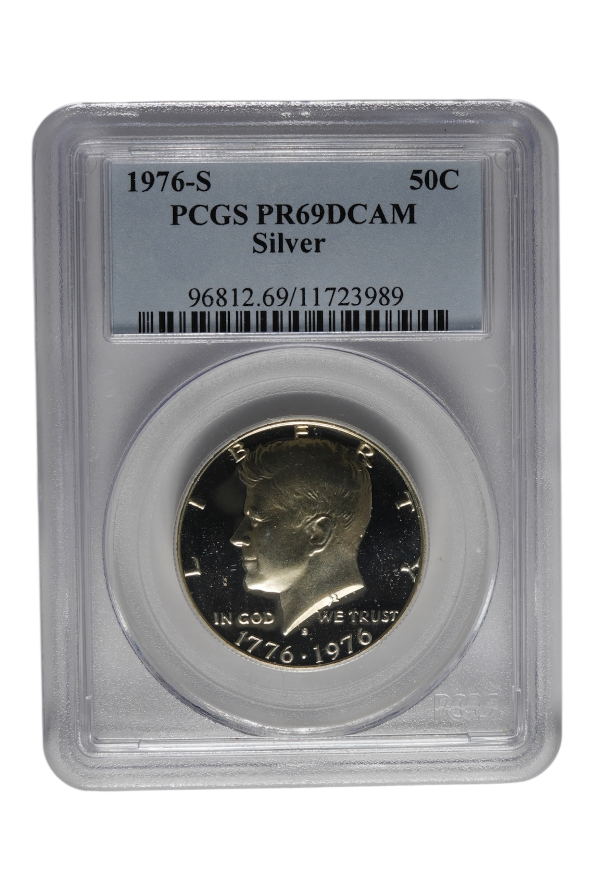 1976-S Kennedy Half Silver PCGS PR69DCAM