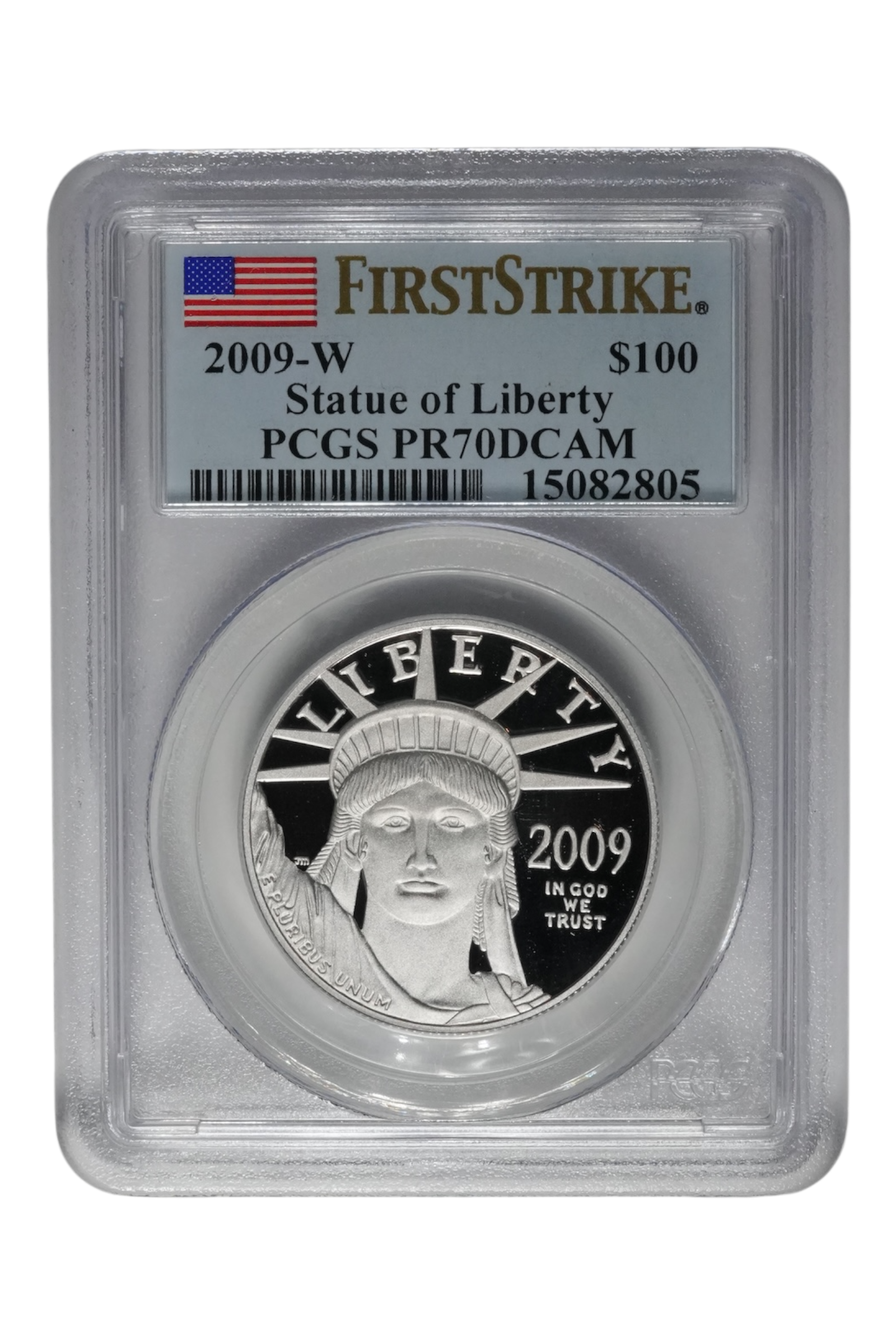 2009-W 1 oz American Platinum Eagle PCGS PR-70 DCAM FS