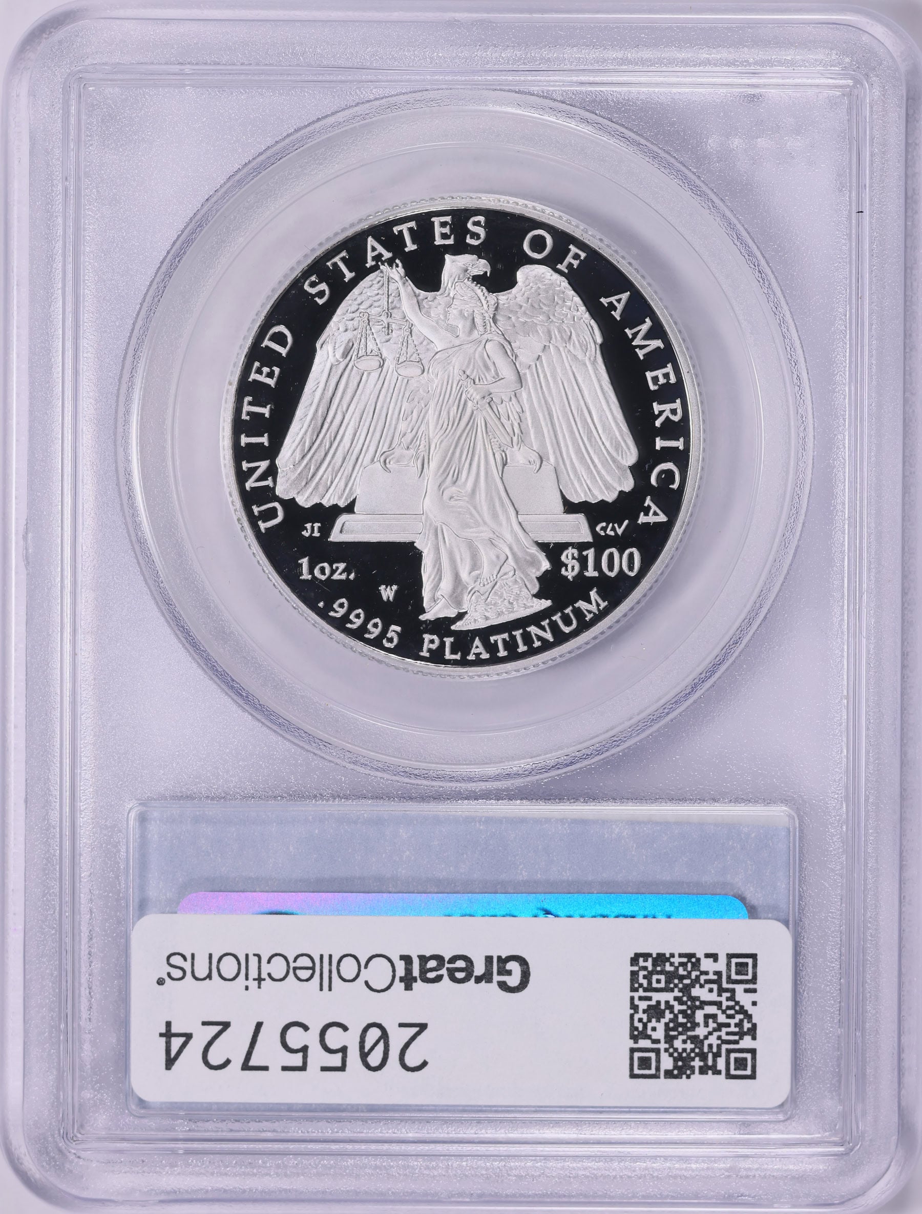2008-W 1 oz American Platinum Eagle PCGS PR-69 DCAM