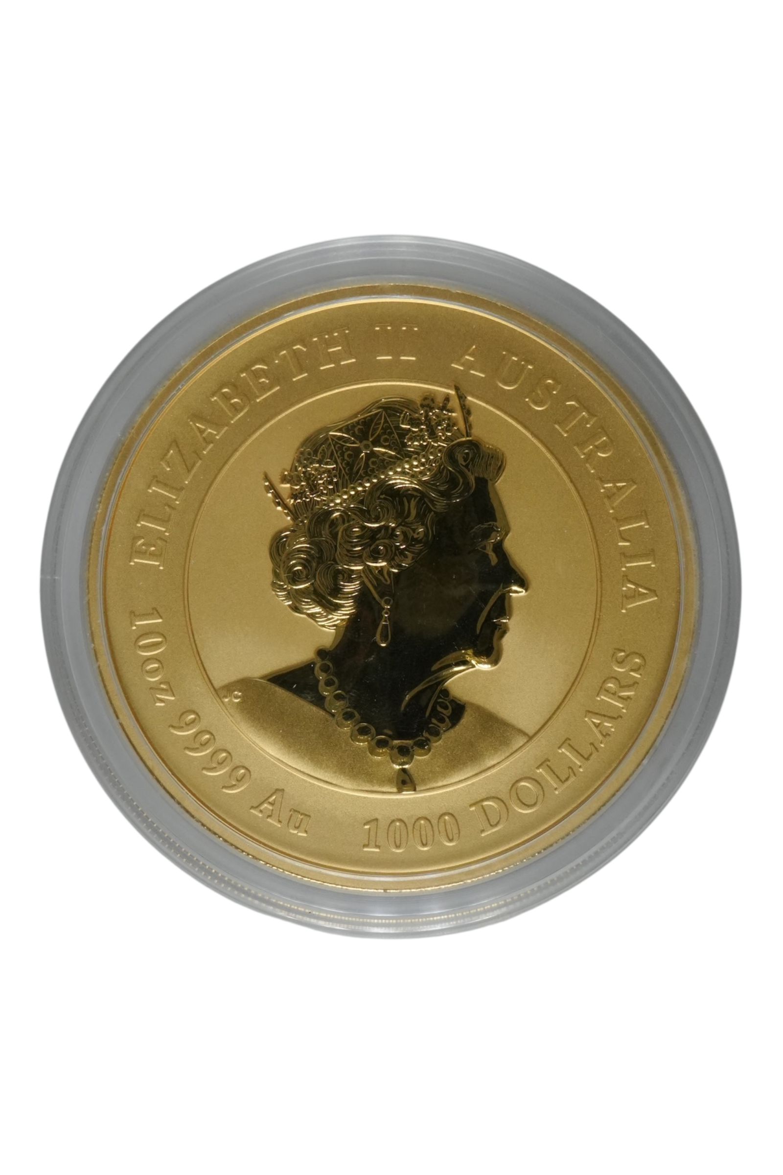 2022 10 oz Gold Australia Lunar Tiger BU