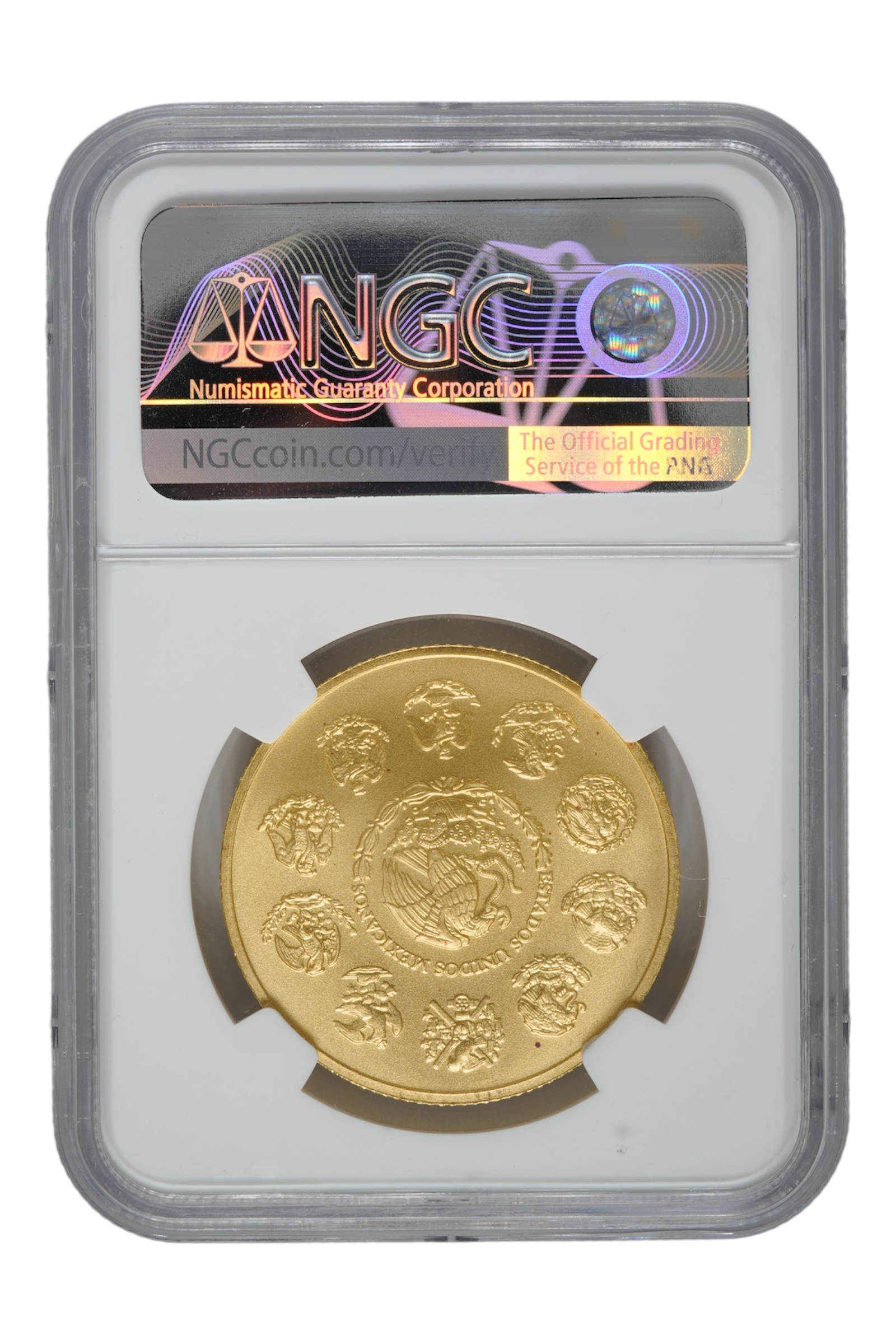 2017-Mo 1 oz Gold Mexico Libertad NGC MS-69
