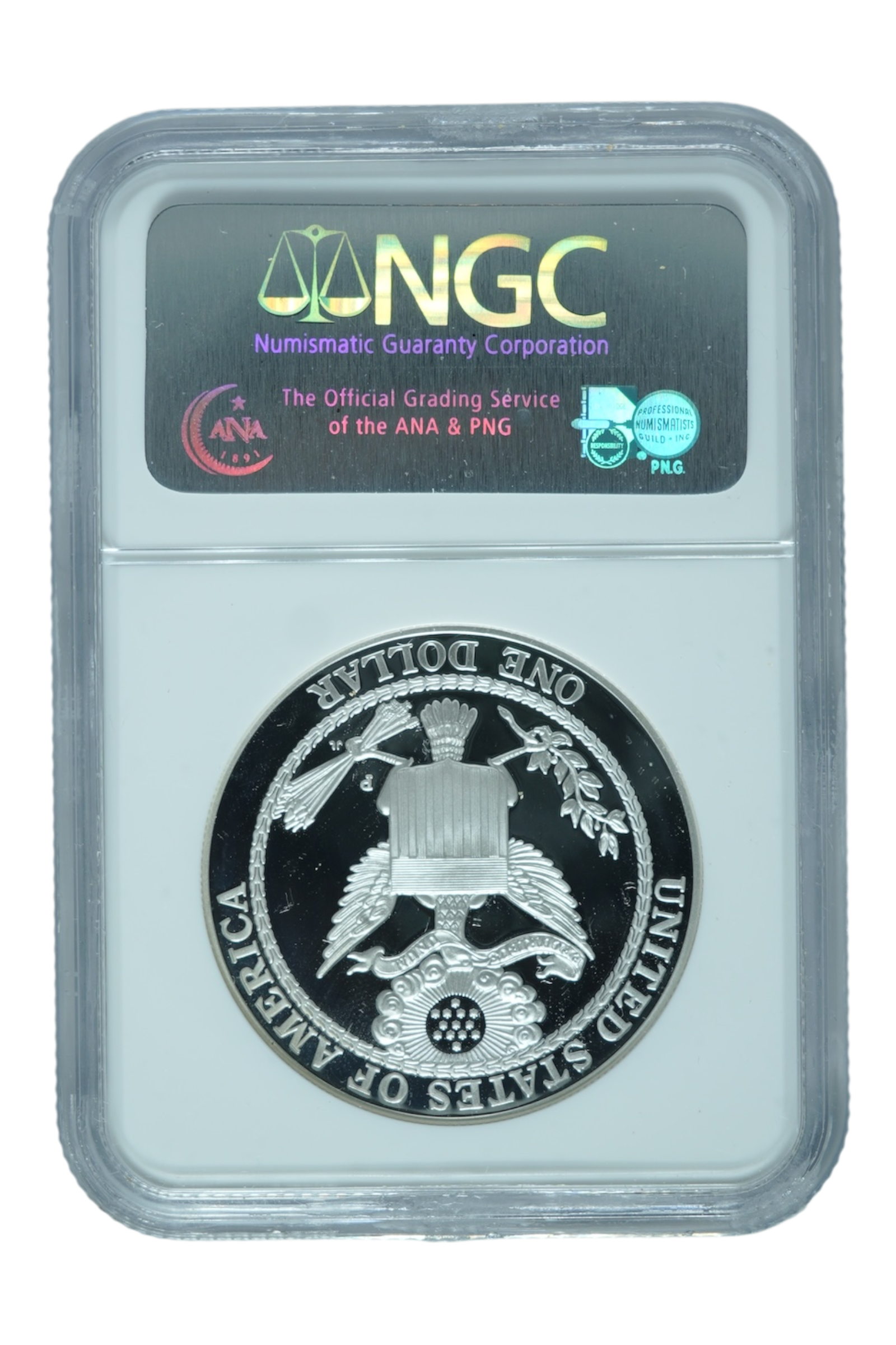 2008-P 1 oz Bald Eagle Silver Dollar NGC PF 70