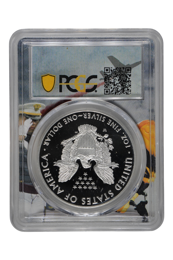 2017-W (2020) 1 oz Silver Eagle West Point Mint Hoard PCGS PR 70 DCAM