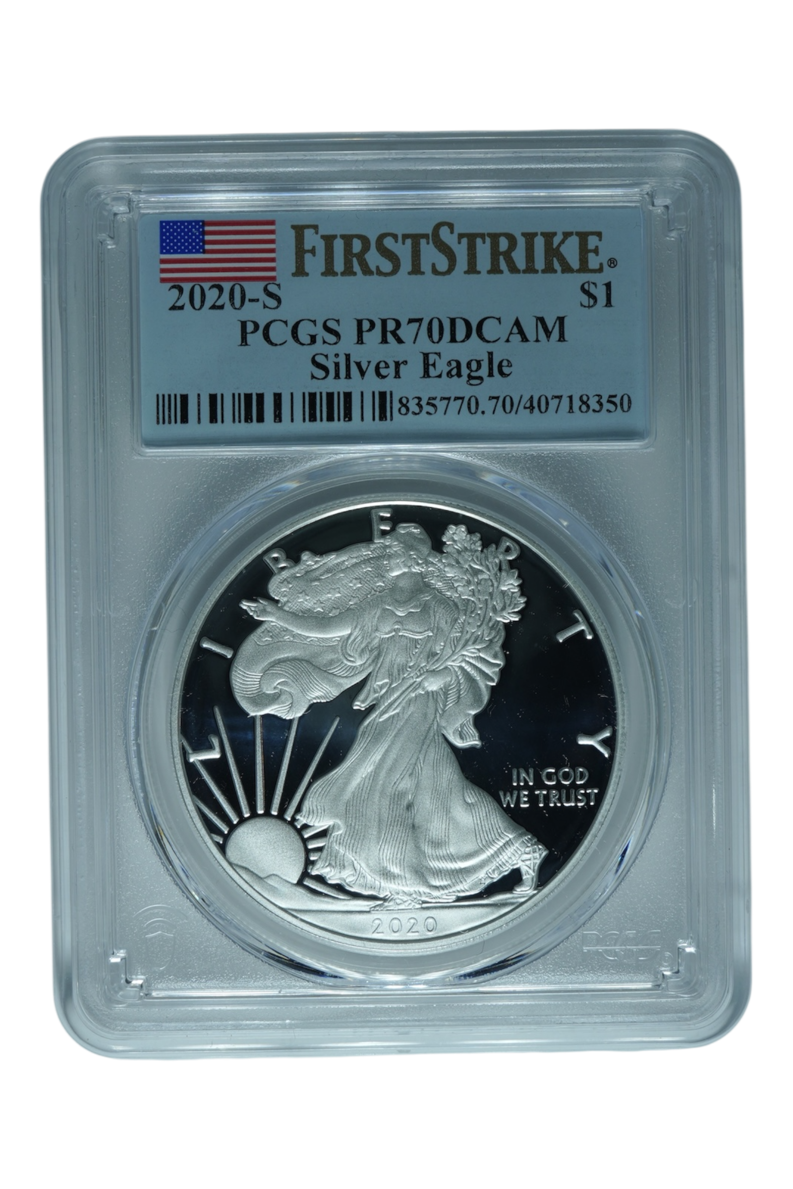 2020-S ASE First Strike PCGS PR70DCAM