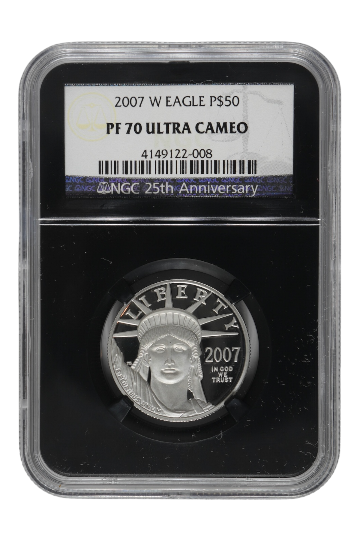 2007 1/2 oz Platinum United States American Platinum Eagle NGC PF-70 UC