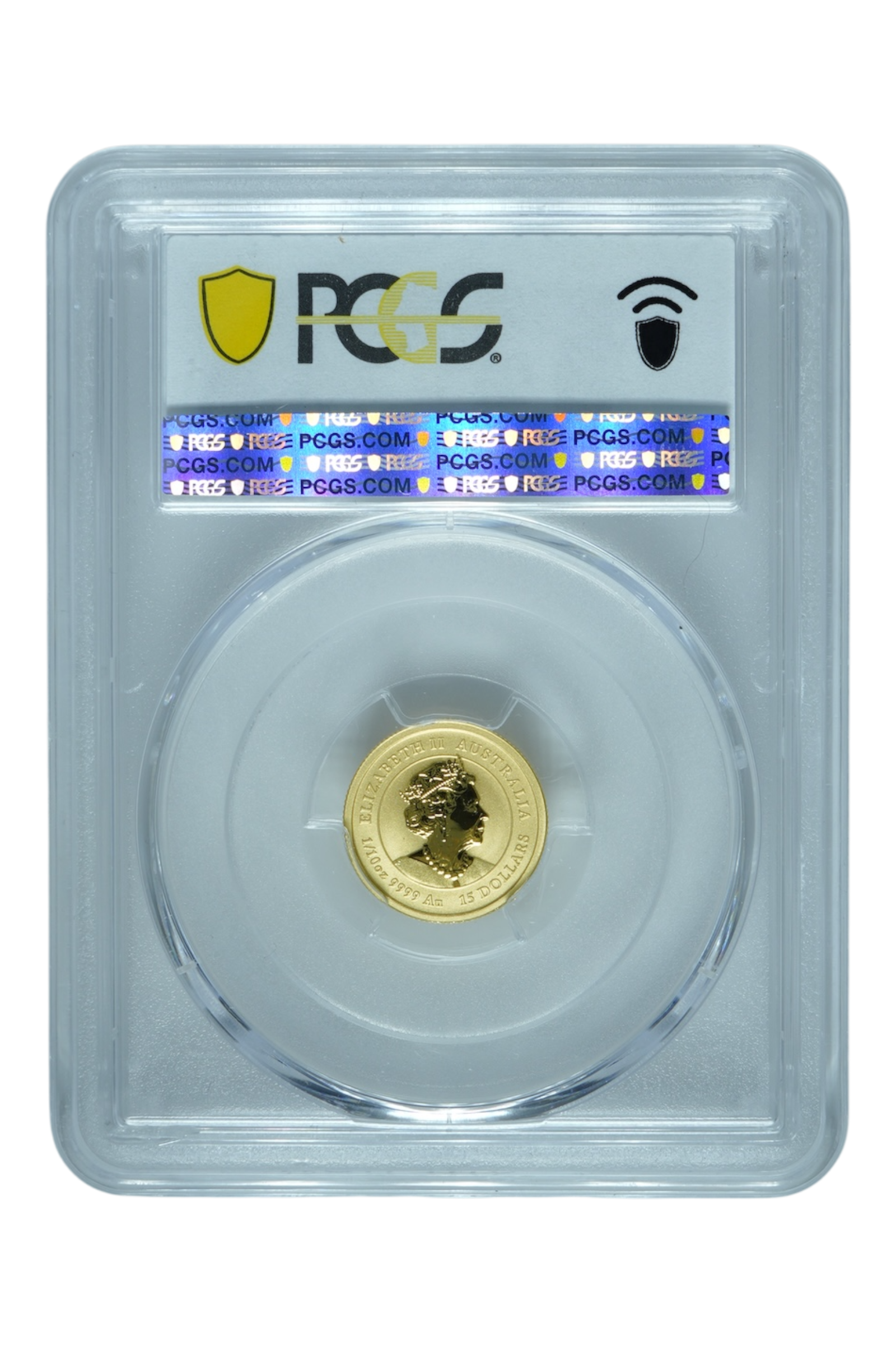 2022-P 0.1008 oz Gold Australia Lunar Tiger PCGS MS 70