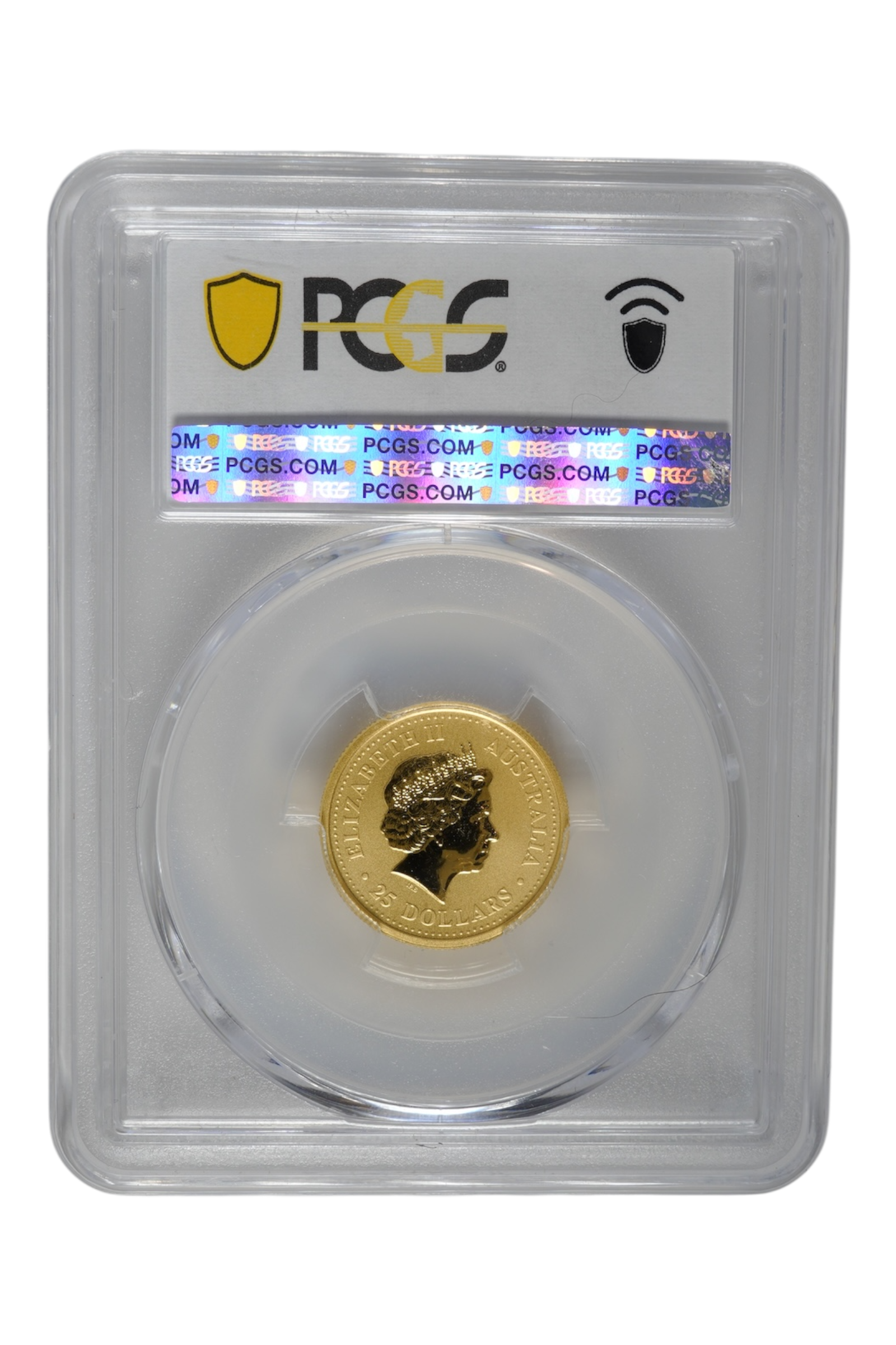 2002 1/4 oz Gold Australia Lunar Horse PCGS MS-69