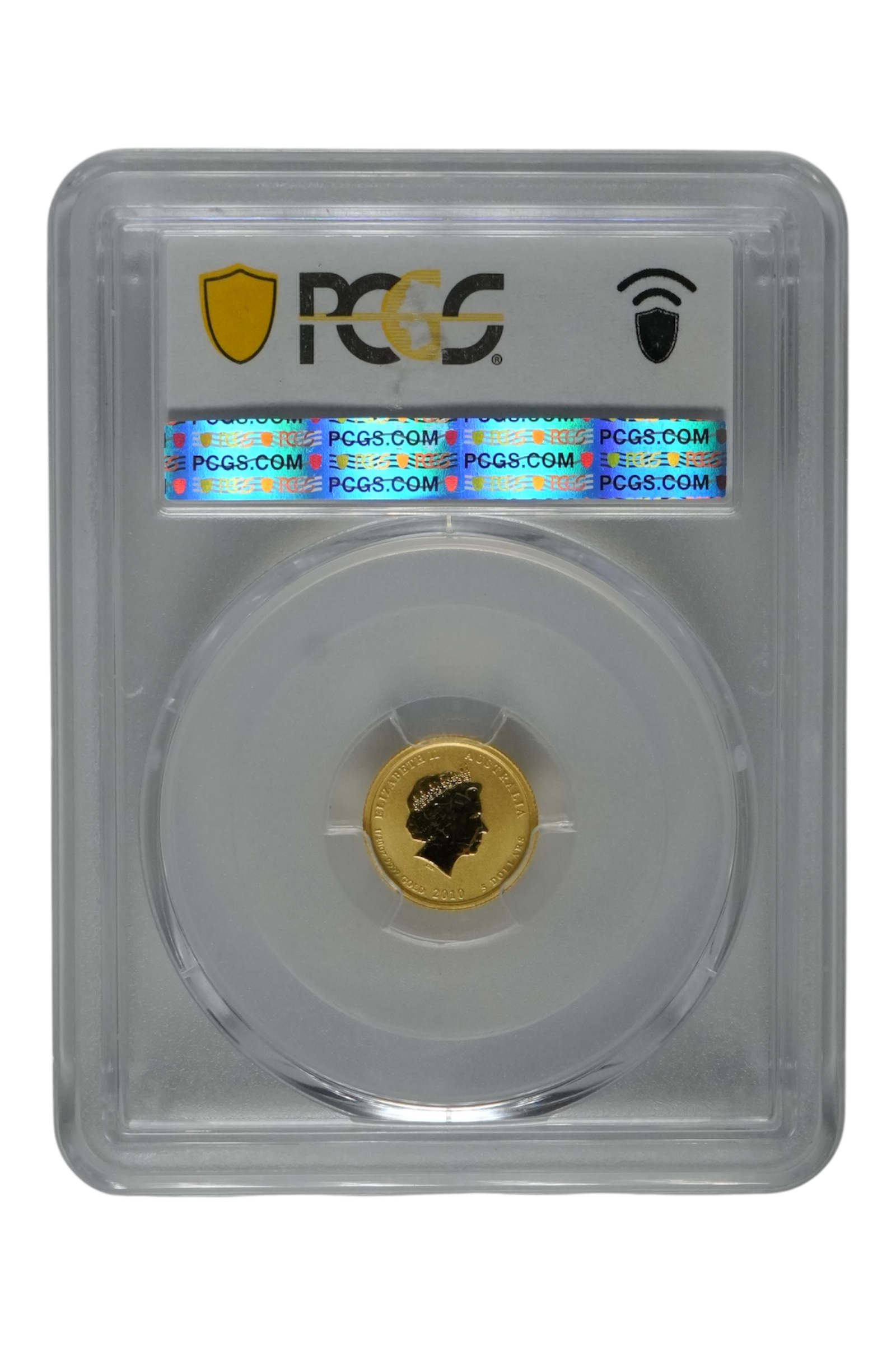 2010 1/20 oz Gold Australia Lunar Tiger PCGS MS-70