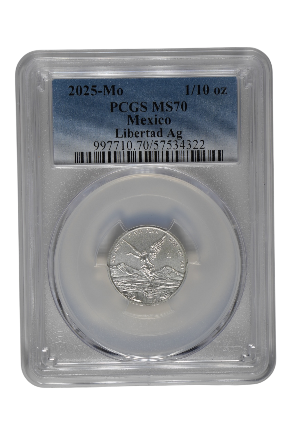 2025 Mexico 1/10 oz Silver Libertad PCGS MS-70