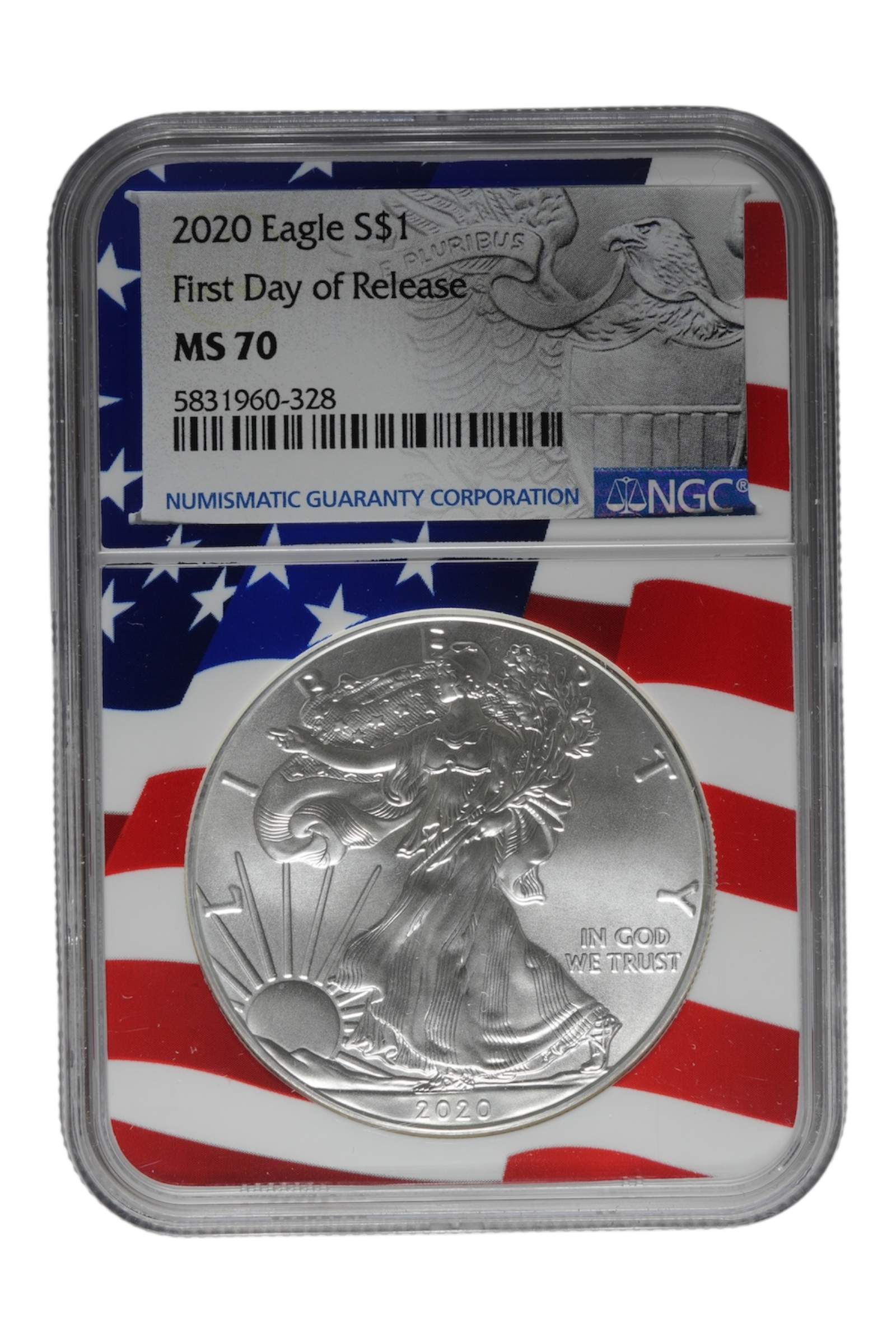 2020 ASE First Day of Release NGC MS70