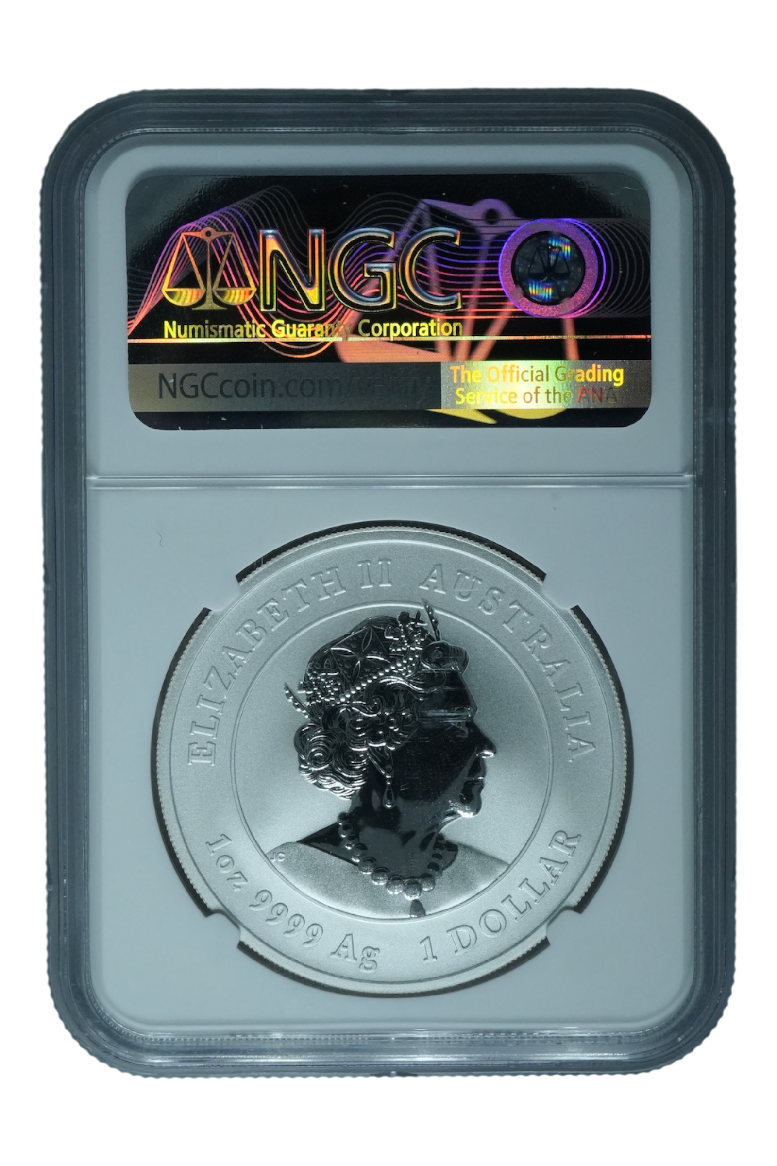 2021 1 oz Silver Australia Lunar Ox NGC MS 70