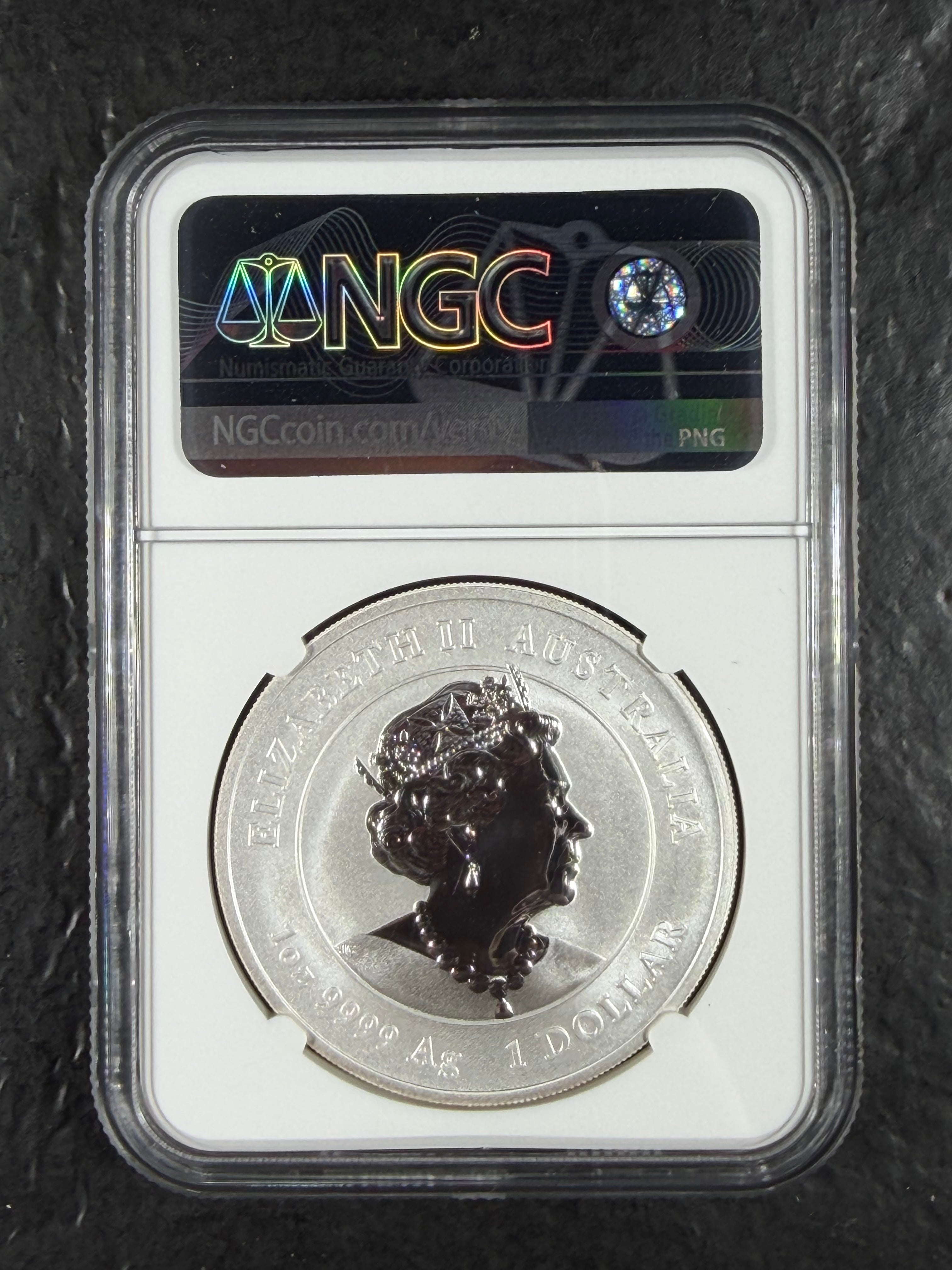 2021 1 oz Silver Australia Lunar Ox NGC MS 70