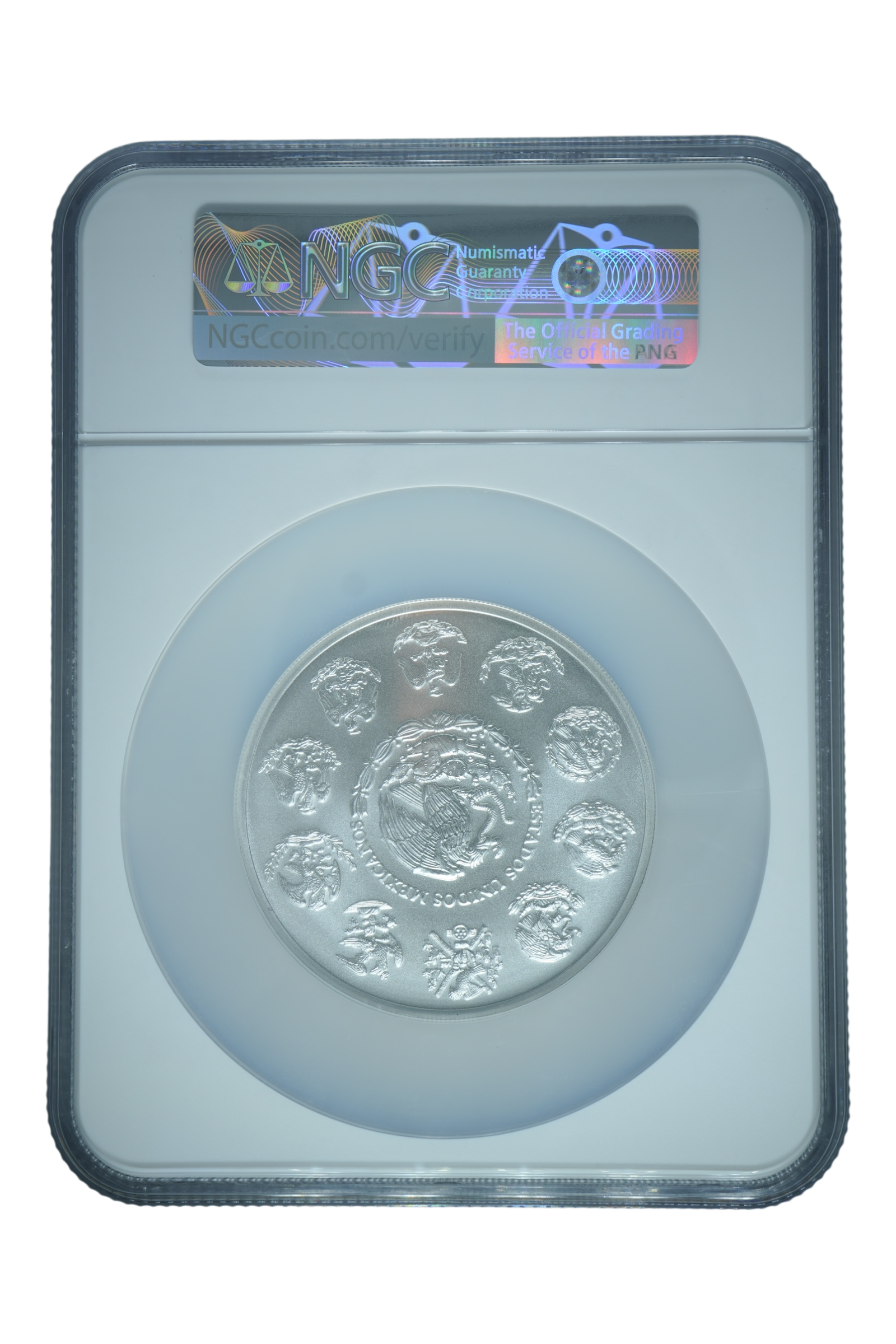 2020 5 oz Silver Mexico Libertad NGC MS 70 ER
