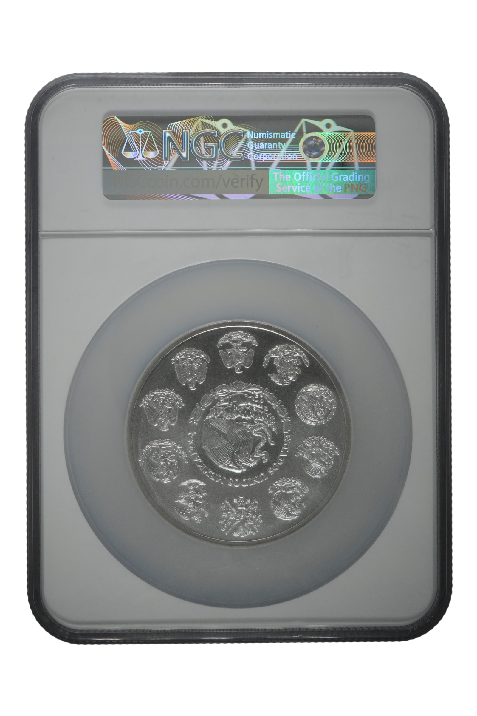 2021 5 oz Silver Mexico Libertad NGC MS 70