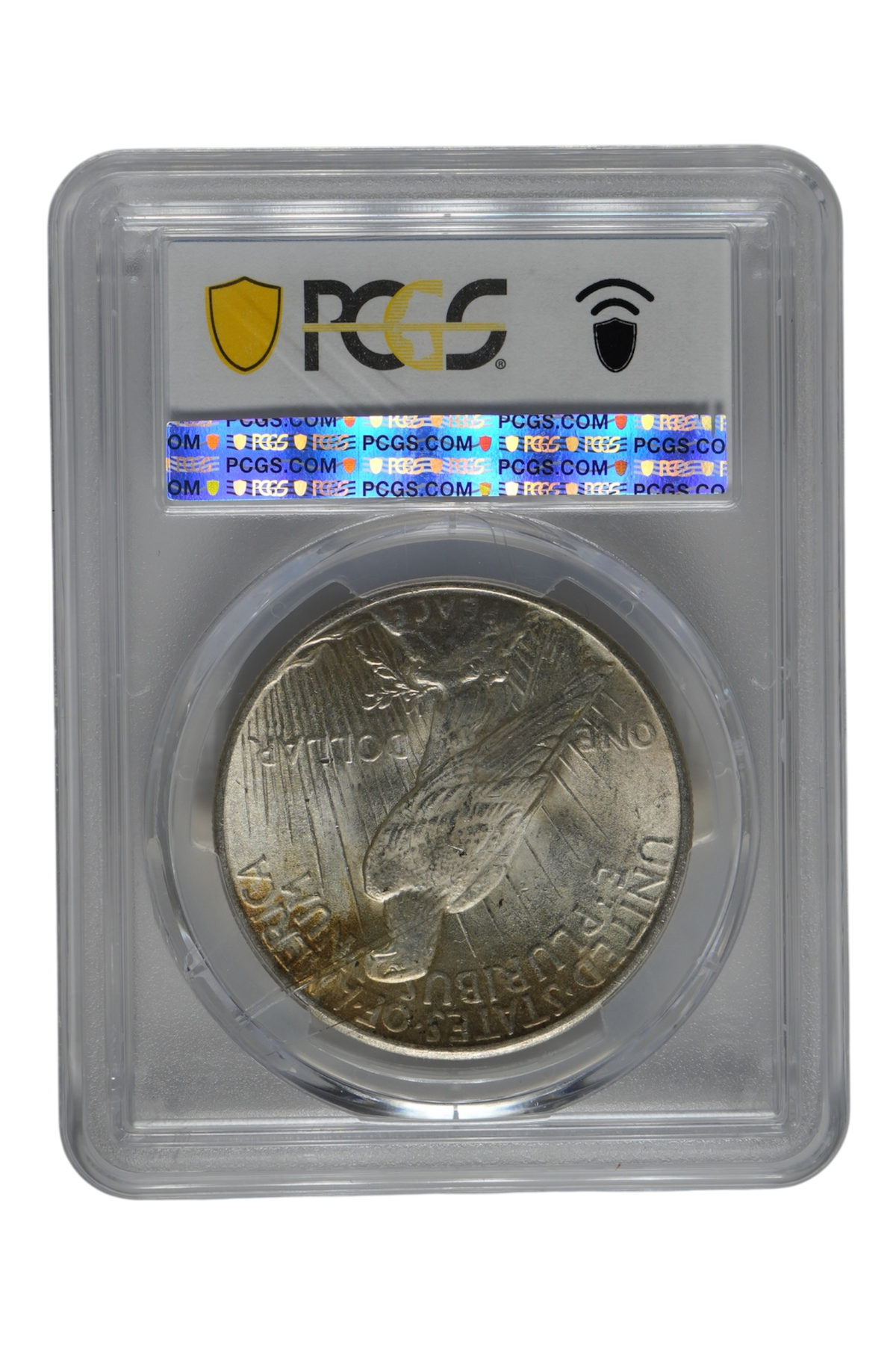 1924 0.8586 oz Silver United States Peace Dollar PCGS MS-63