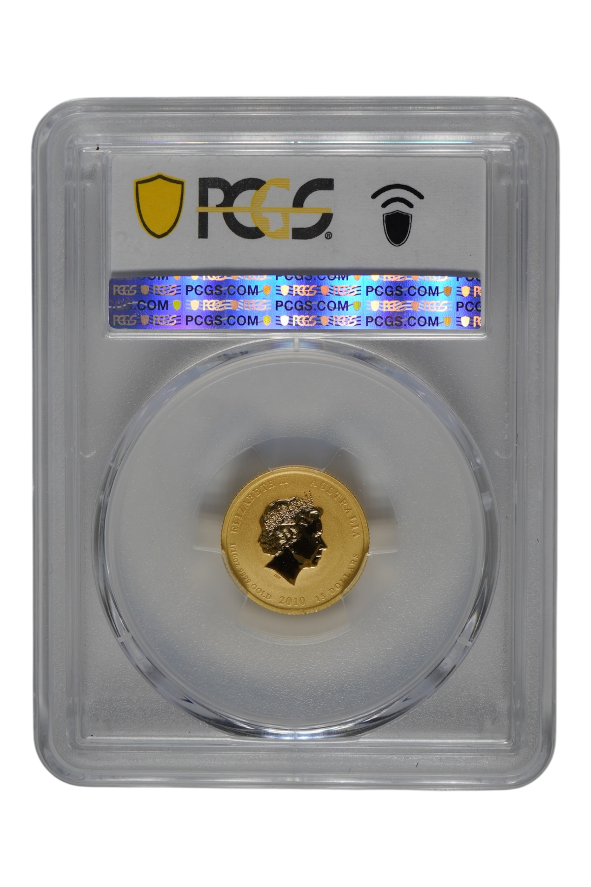 2010-P 1/10 oz Australia Gold Lunar Tiger PCGS PR 69 DCAM