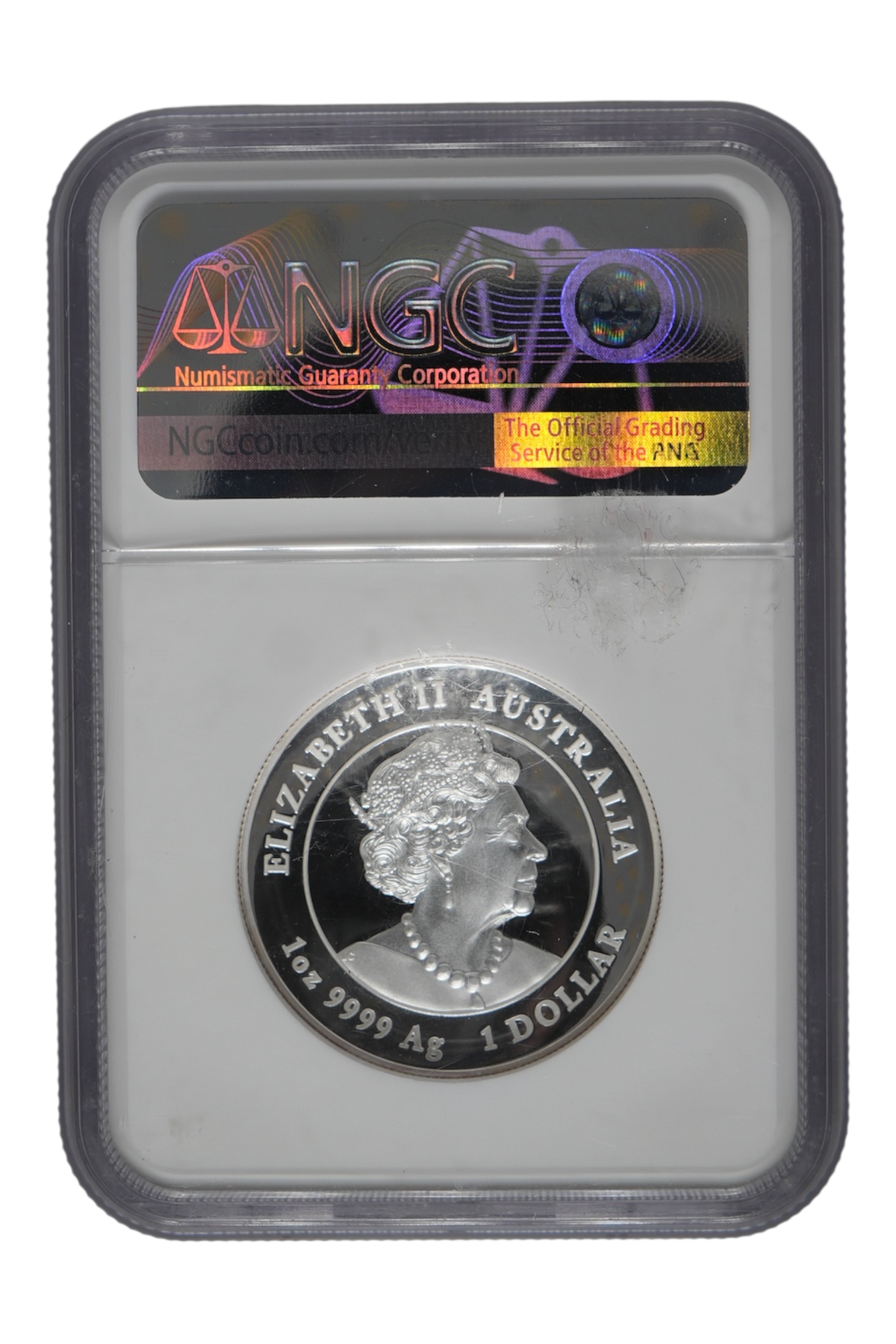 2022-P 1 oz Australia Silver Lunar Tiger High Relief NGC PF 70 UC ER