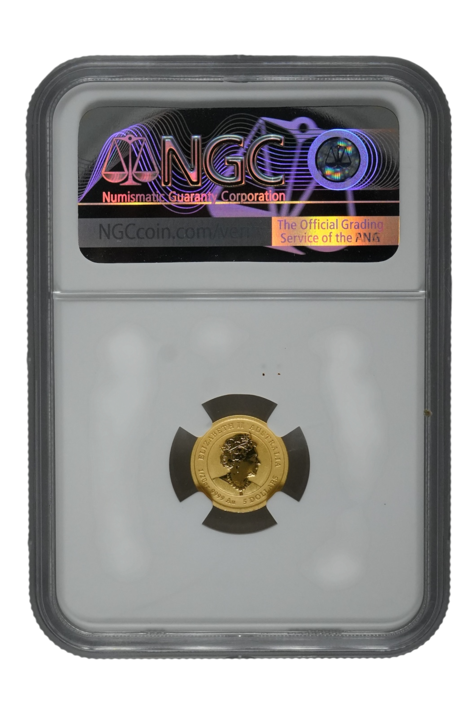 2023 1/20 oz Gold Australia Lunar Rabbit NGC MS 70