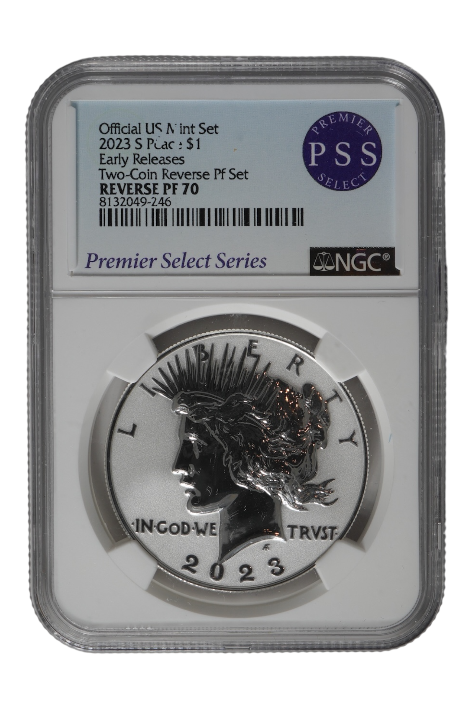 2023 0.859 oz Silver United States Morgan Dollar NGC PF-70 ER