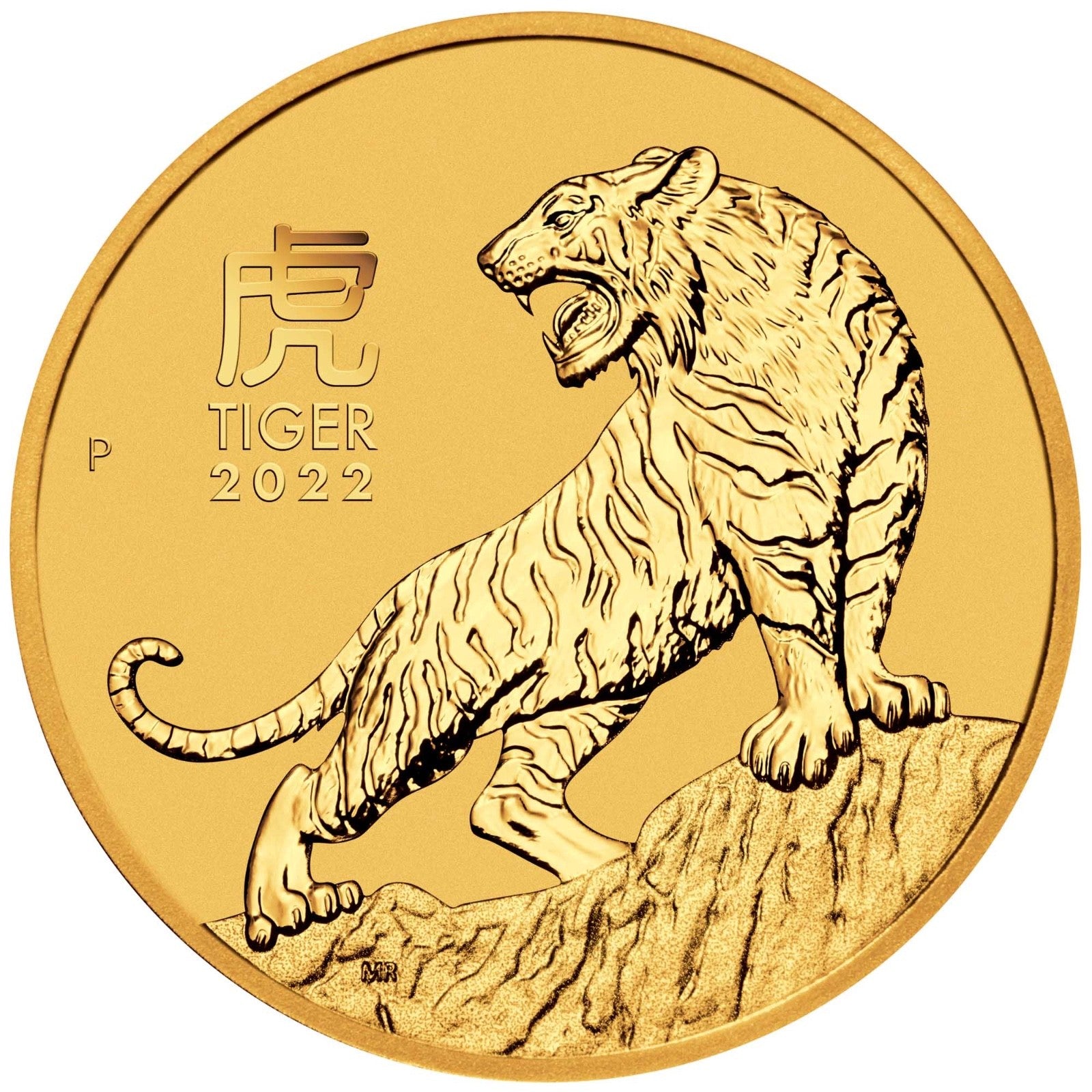 🇦🇺 10 oz .9999 Gold Perth Mint Lunar Tiger (2022, Australia) - Extremely rare