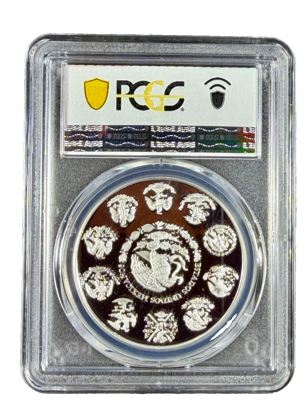 🇲🇽 2024 Mexico 1oz Silver Libertad PCGS PR70 DCAM  Flag Label
