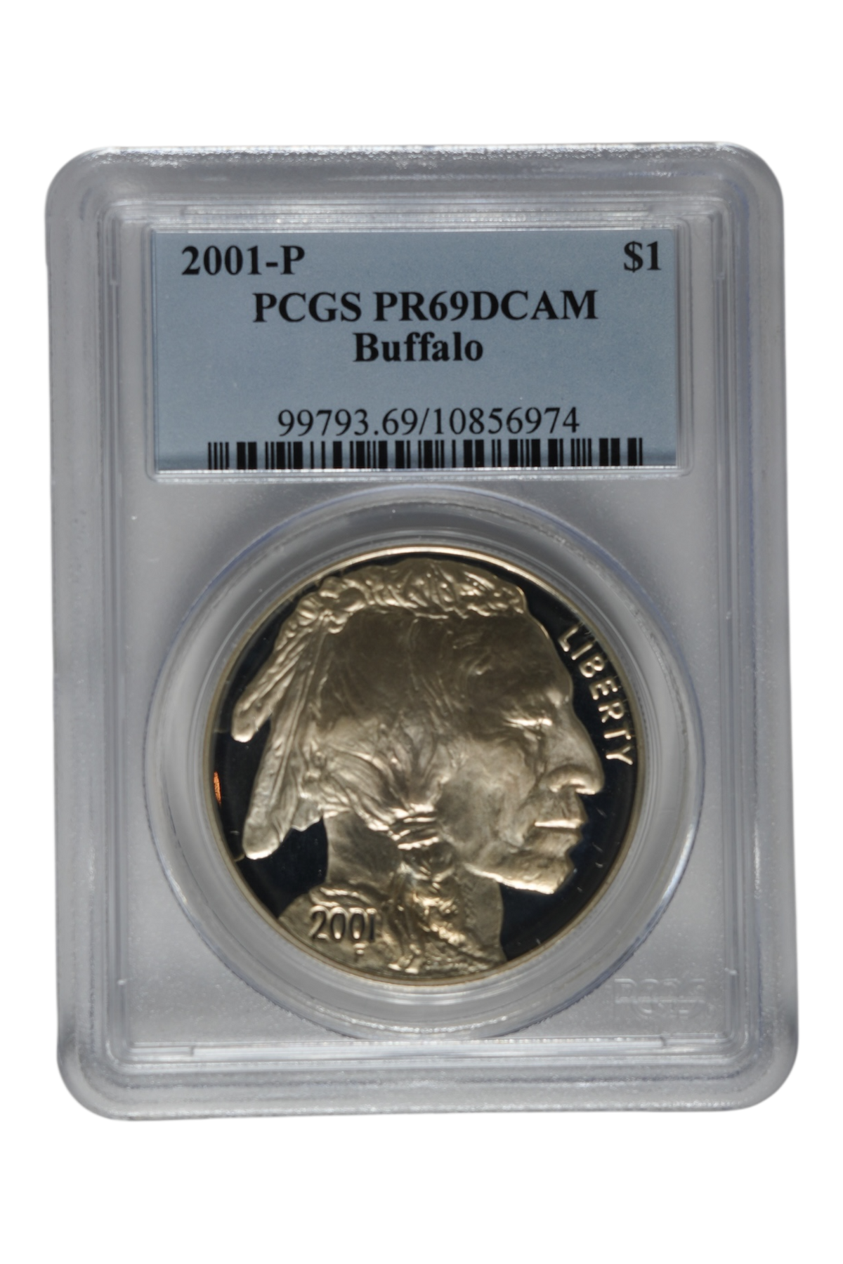 2001-P American Buffalo $1 PCGS PR69DCAM