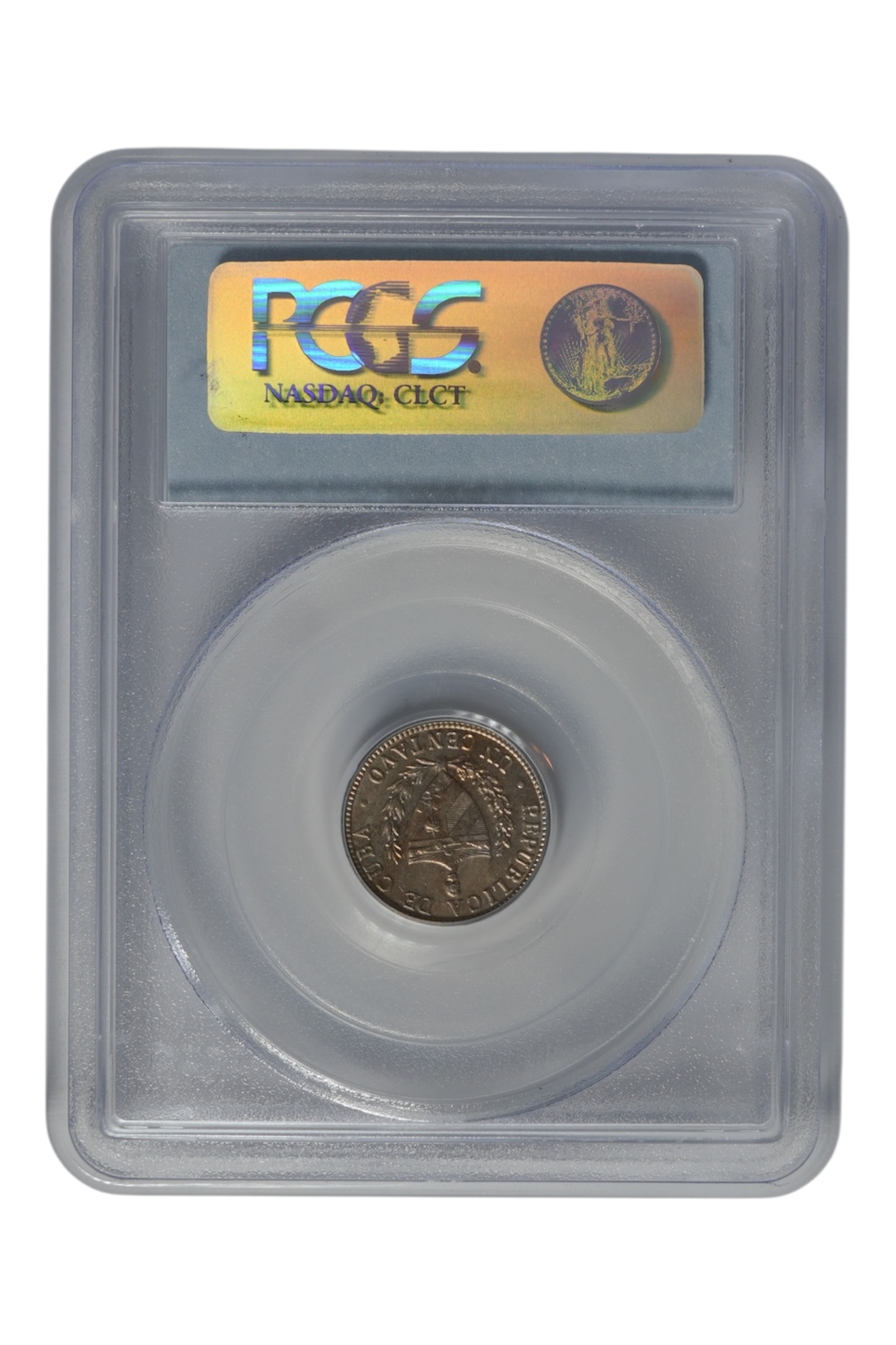 1946 Cuba Cuba 1 Peso PCGS AU-58