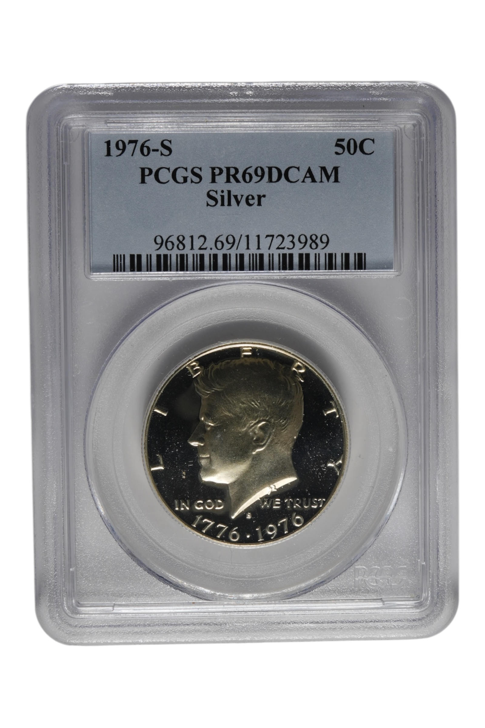 1976-S Kennedy Half Silver PCGS PR69DCAM