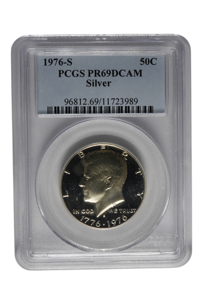 1976-S Kennedy Half Silver PCGS PR69DCAM