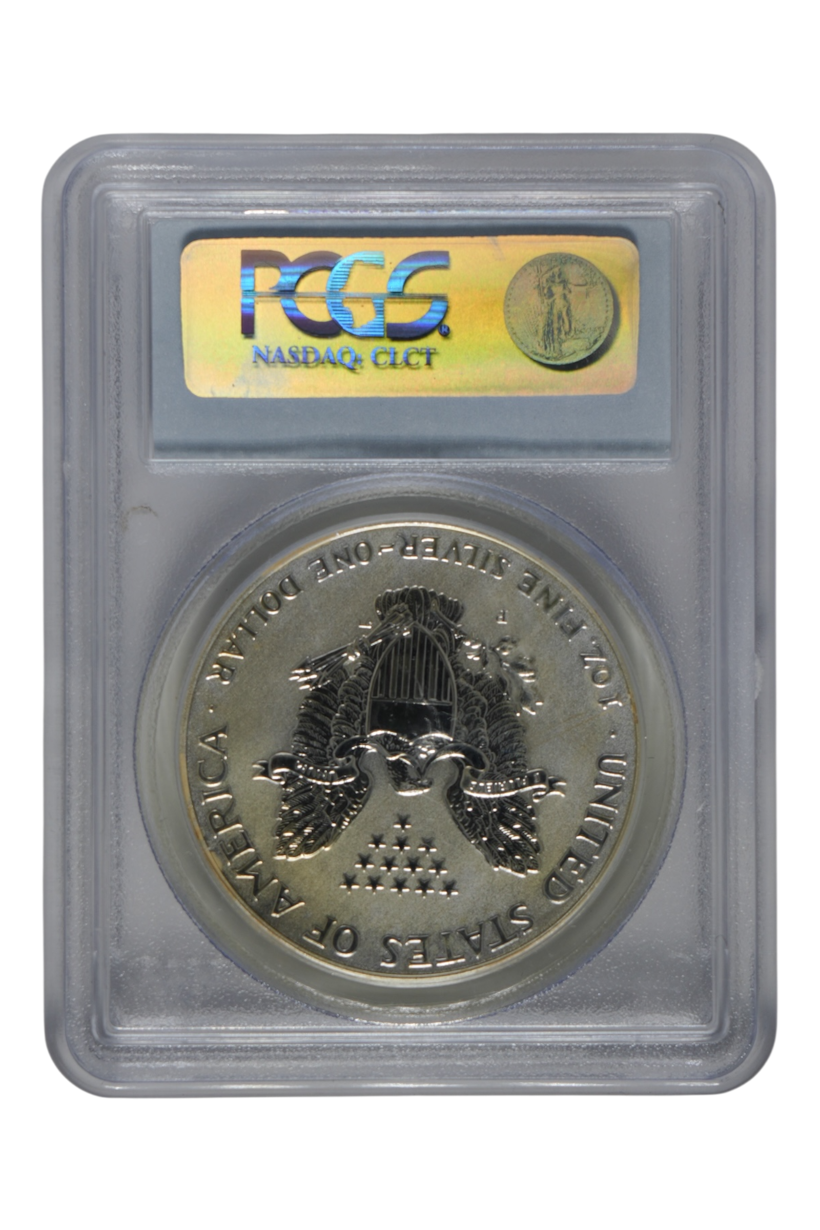 2006-P 1 oz Silver Eagle 20th Anniversary Reverse Proof PCGS PR 70