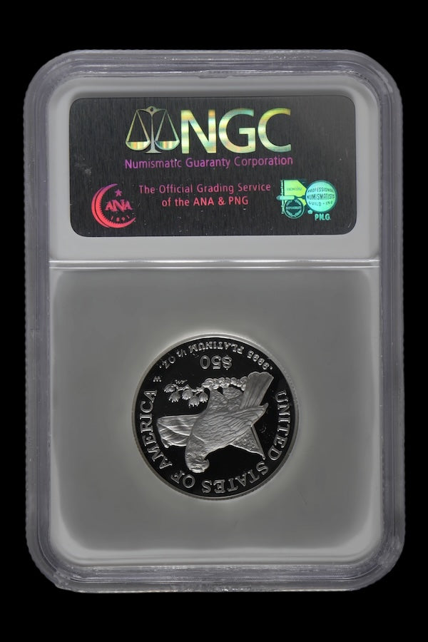 2003-W 1/2 oz Platinum Eagle NGC PF 70 Ultra Cameo