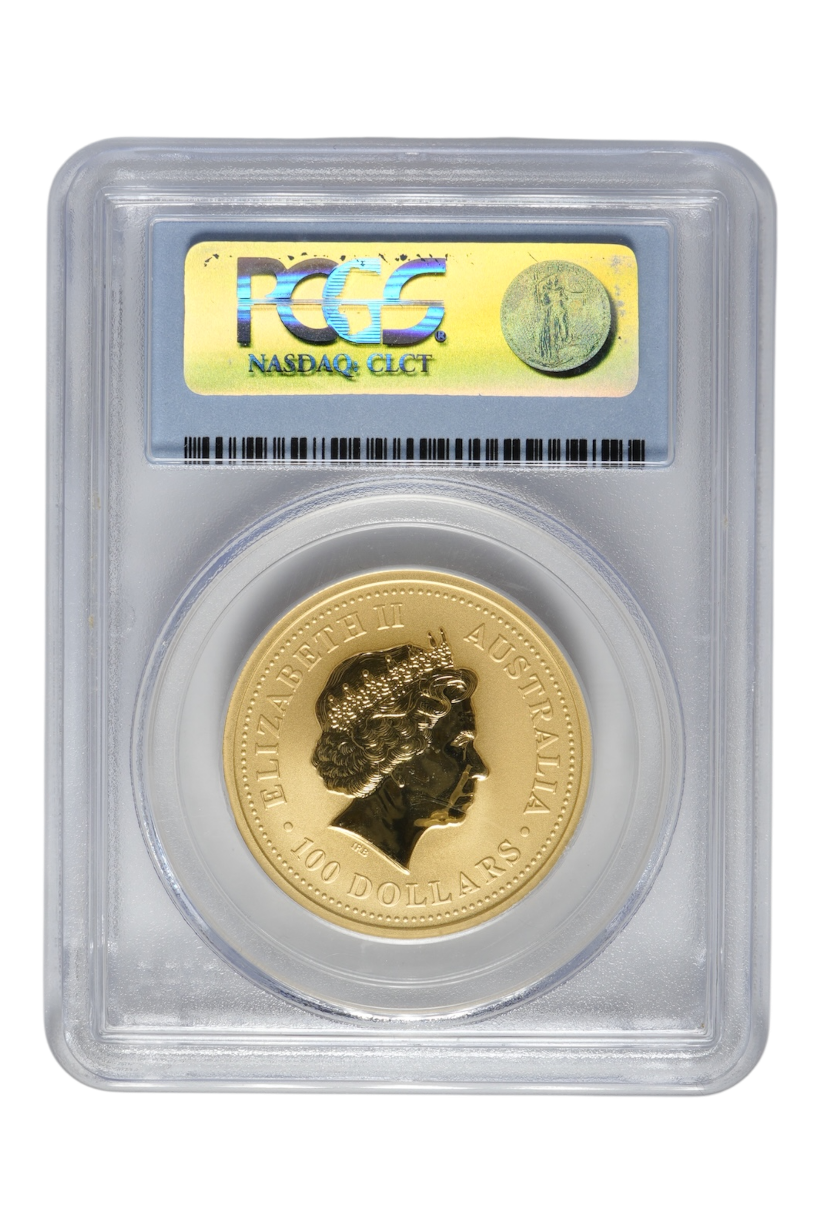 1999 1 oz Gold Australia Lunar Rabbit PCGS MS-69
