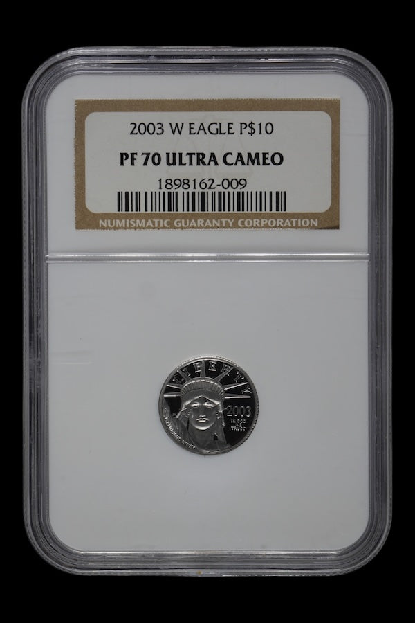 2003-W 1/10 oz Platinum Eagle NGC PF 70 Ultra Cameo