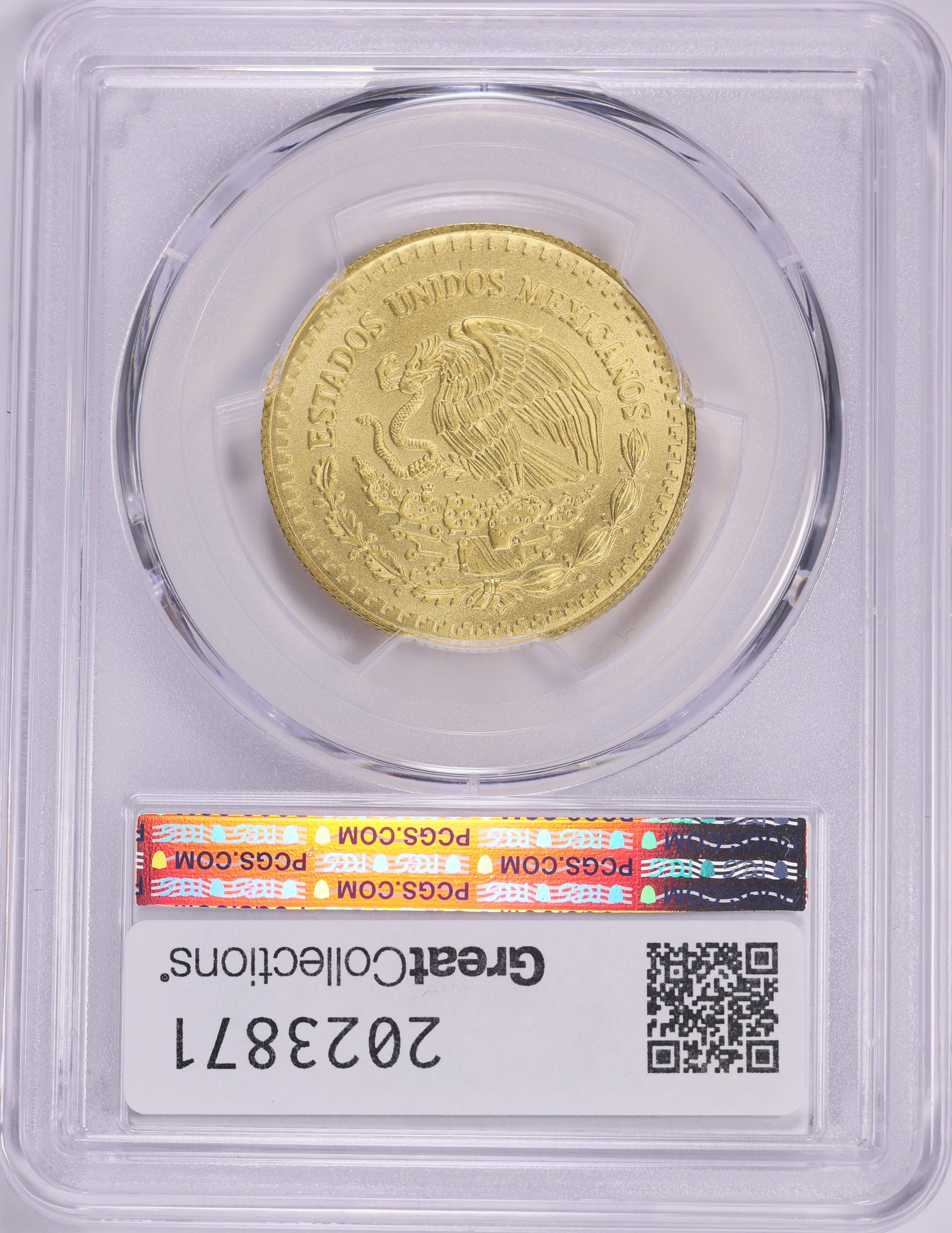 Mexico 2024-Mo Gold 1/2 Onza Libertad PCGS MS-69 (AGW = 0.4995 oz.)