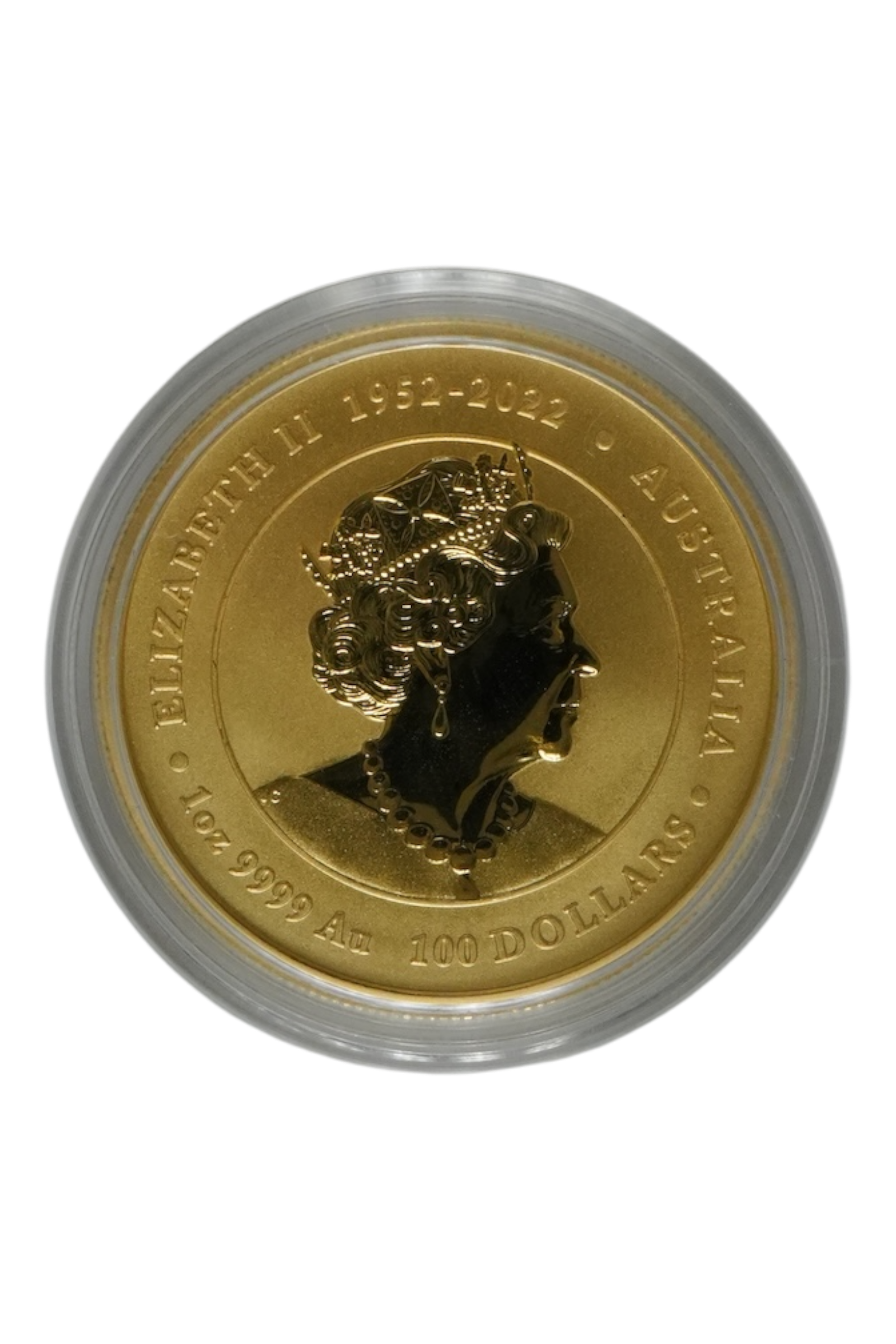 2024 1 oz Gold Australia Lunar Dragon BU