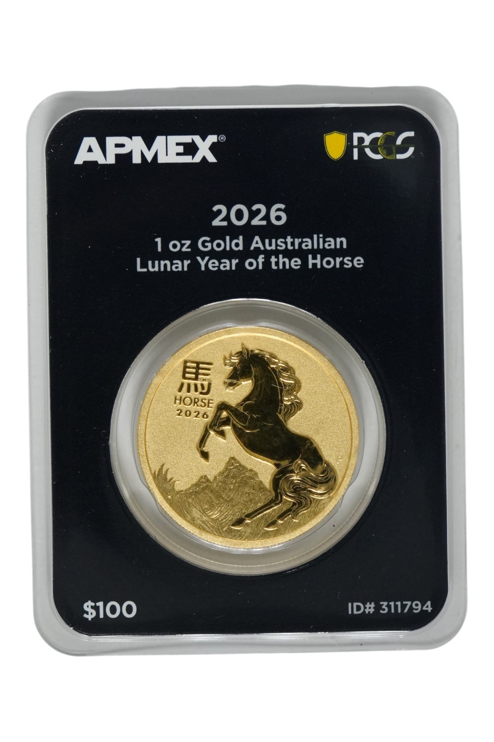 2026 1 oz Gold Australia Lunar Horse MD Premier BU