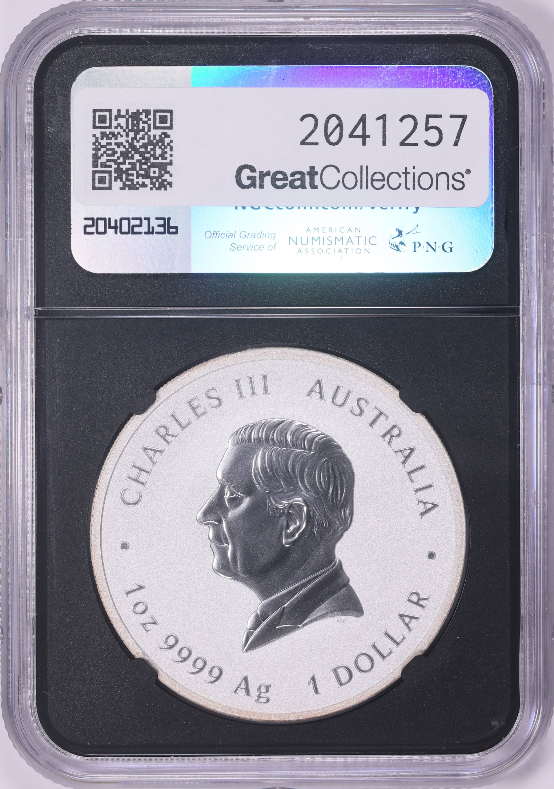 Australia 2025-P Gilt Silver Dollar Lunar Series, Year of the Snake KM-4811 NGCX Mint State 10 (NGC MS-70)