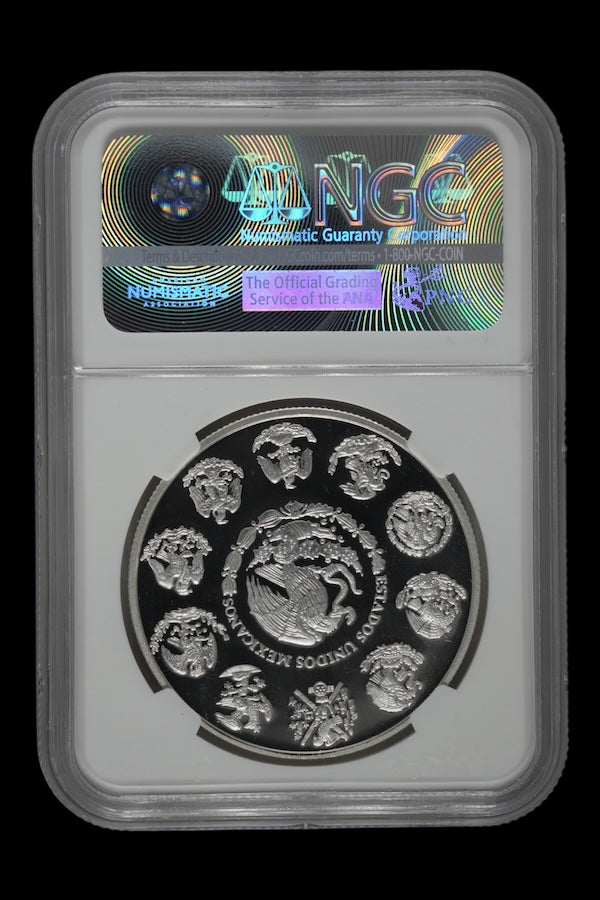 2011-Mo 1 oz Silver Mexico Libertad Proof NGC PF 69 Ultra Cameo