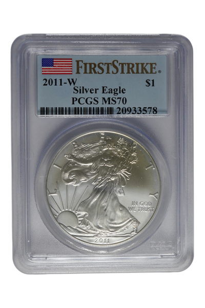 2011-W ASE First Strike PCGS MS70