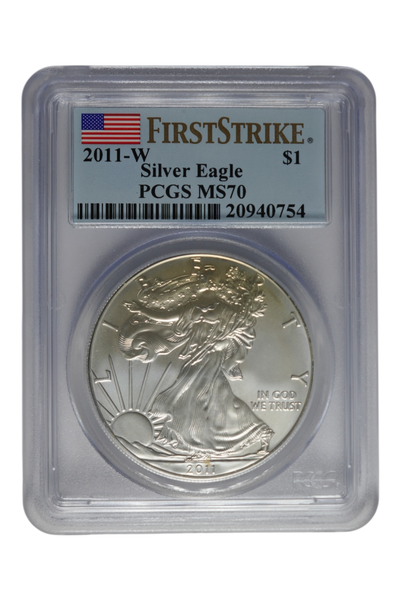 2011-W ASE First Strike PCGS MS70