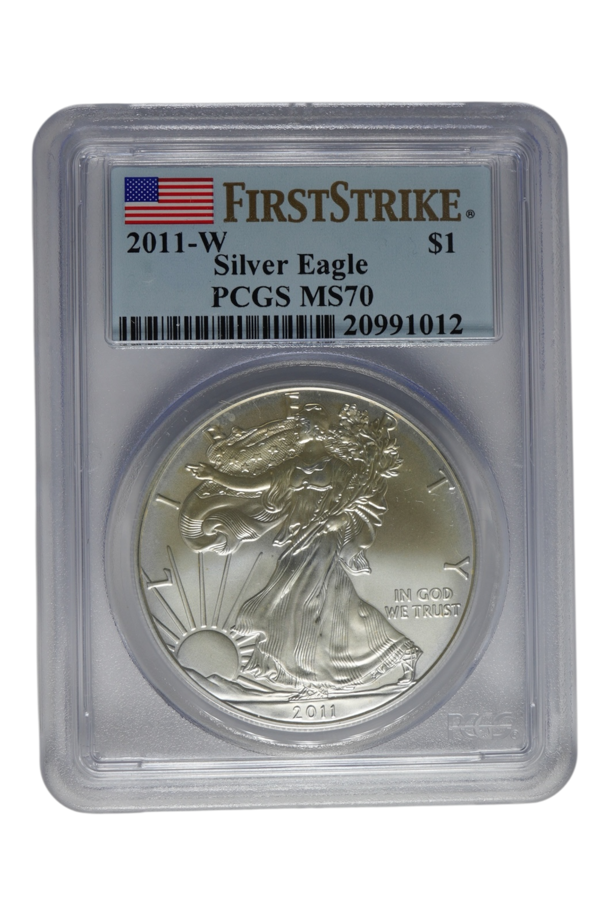 2011-W ASE First Strike PCGS MS70