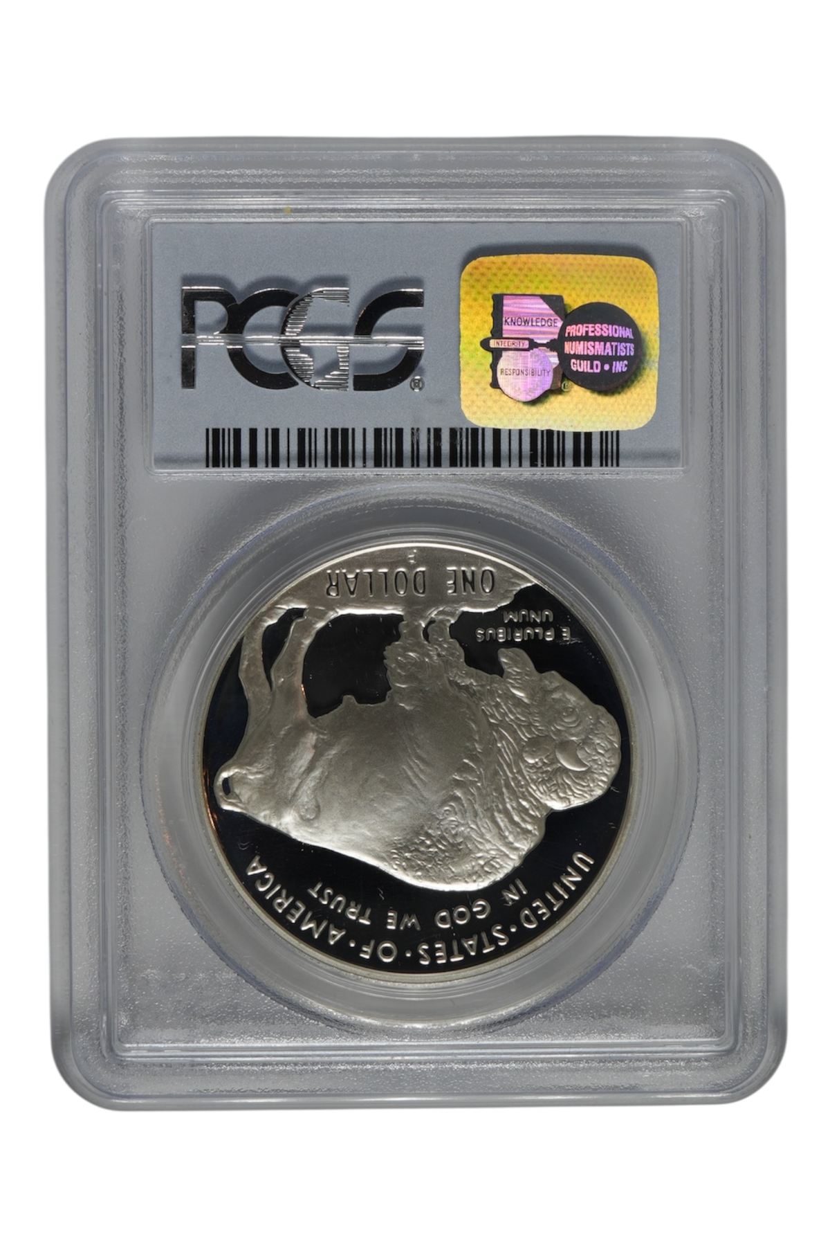 2001-P American Buffalo Silver Dollar PCGS PR 69 DCAM