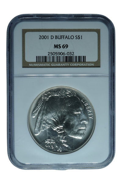 2001-D American Buffalo $1 NGC MS69