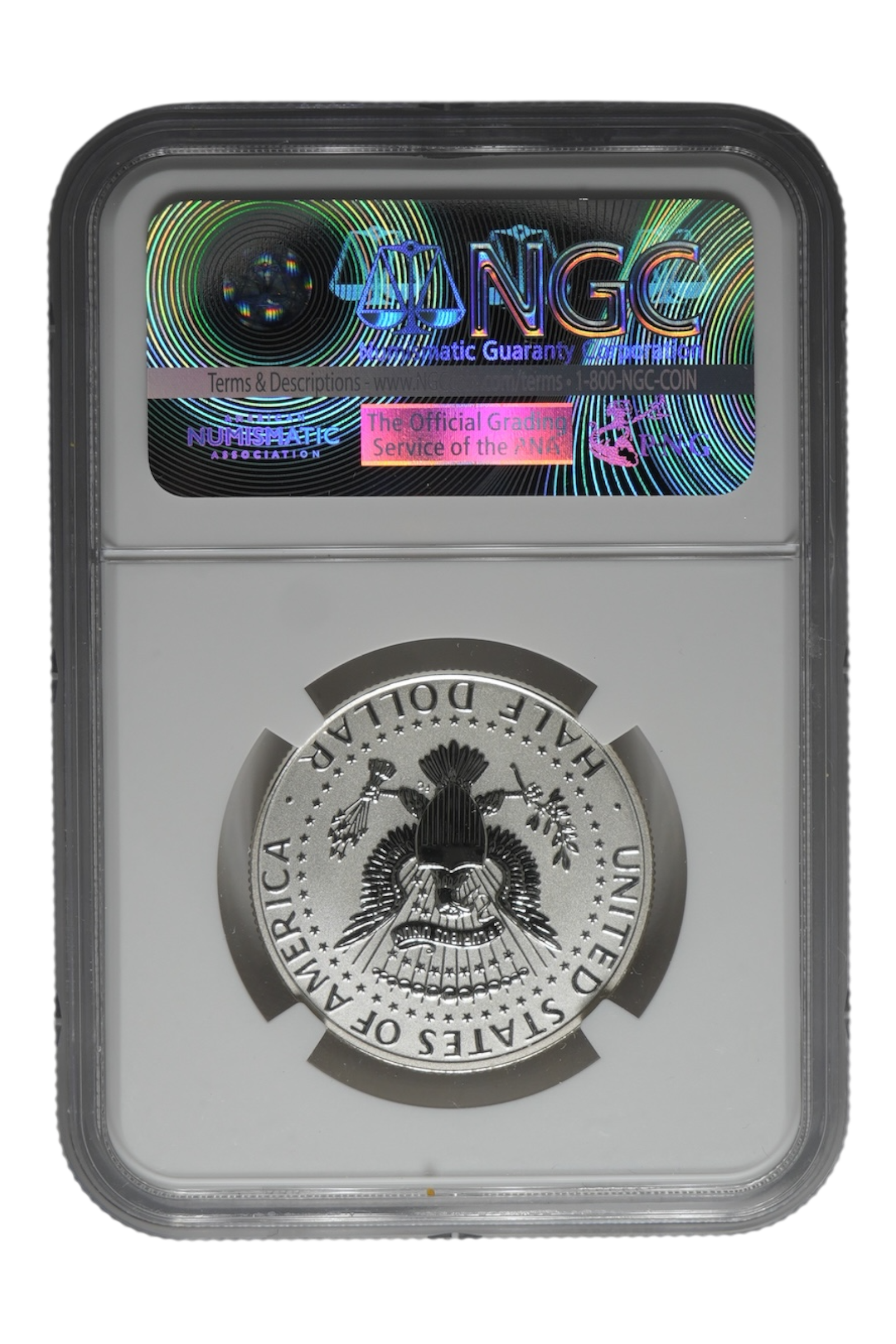 2014-W Kennedy Half Silver Rev Proof 50th Anniv NGC PF70