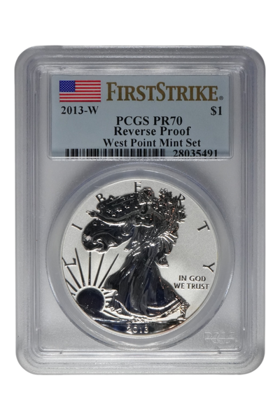 2013-W 1 oz American Silver Eagle PCGS PR-70 FS Rev Proof