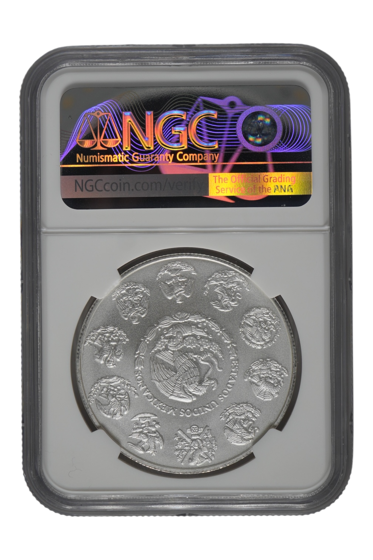 2022-Mo 1 oz Mexico Silver Libertad NGC MS 70