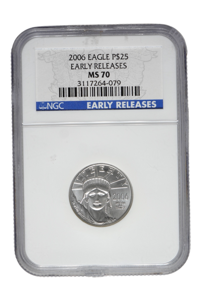 2006 0.25 oz American Platinum Eagle NGC MS 70 ER